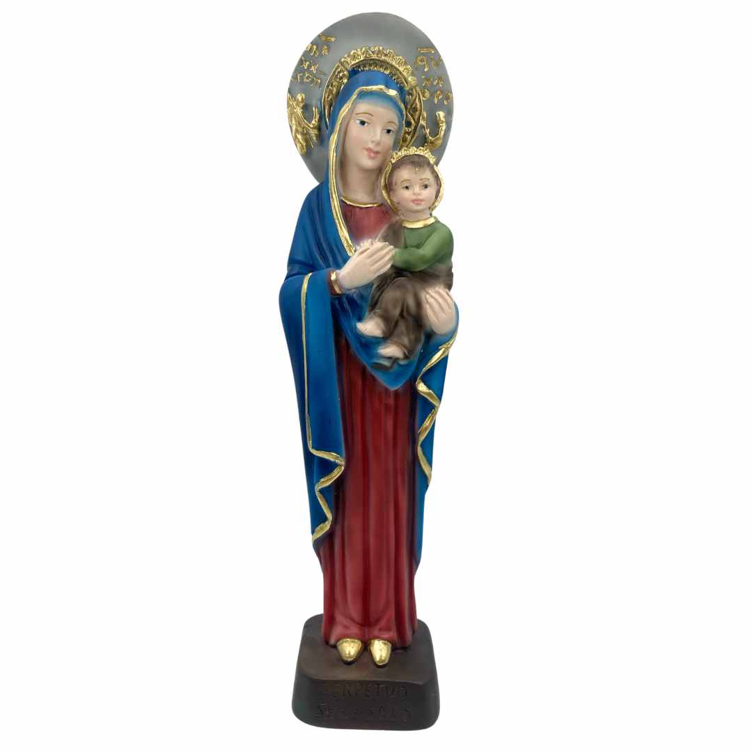 The Faith Gift Shop Our Lady of Perpetual Help - Hand Painted in Italy - Our Tuscany Collection - / Nuestra Señora del Socorro