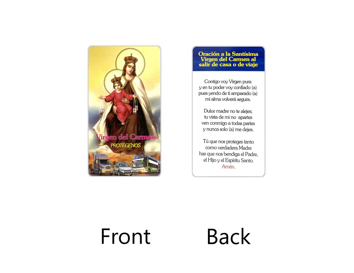 Estampas Católicas en Español – Prayer Holy Cards in Spanish, 3.5" x 2"