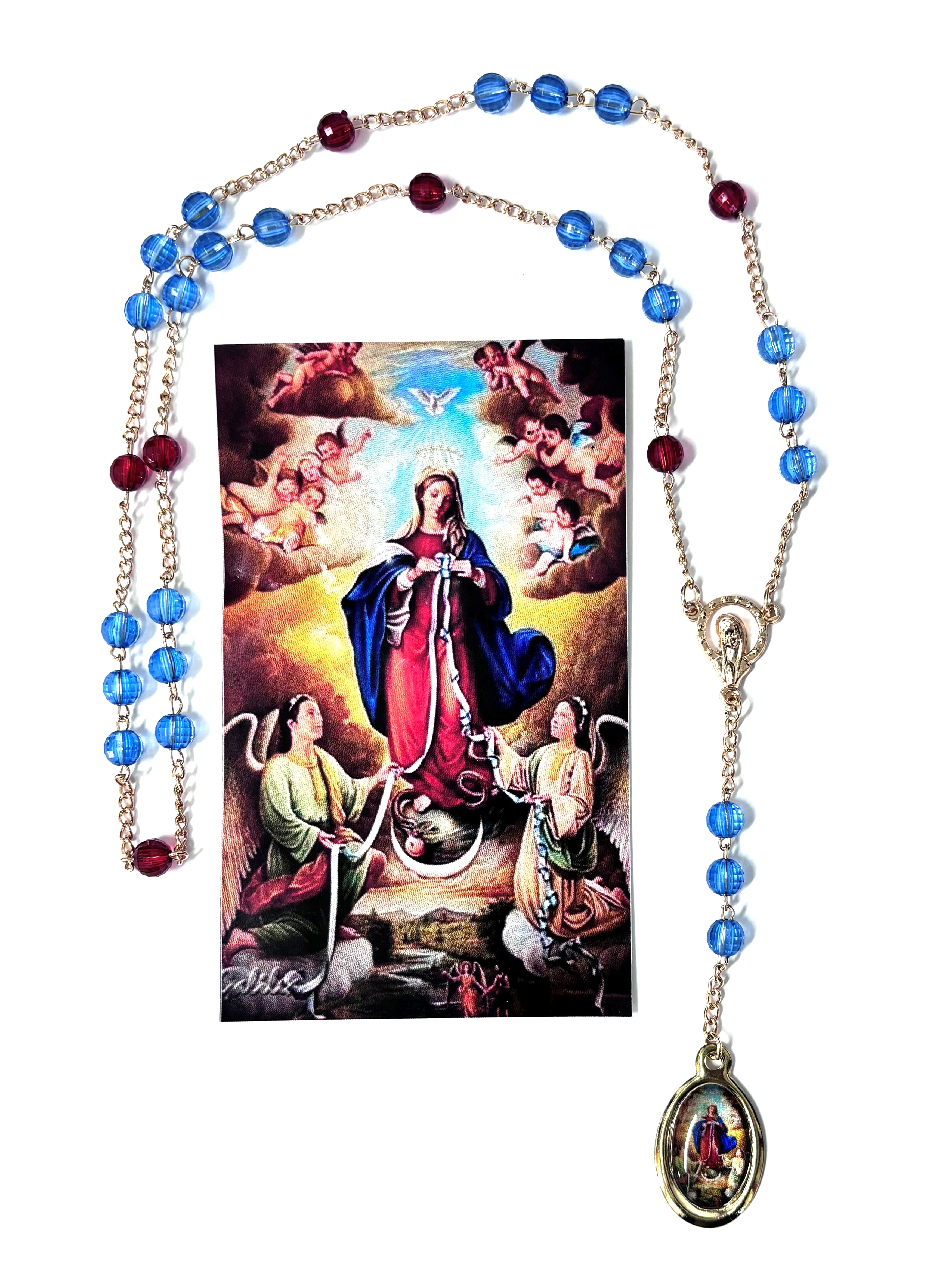 Coronilla de María Desatanudos - Mary Untier of Knots Chaplet