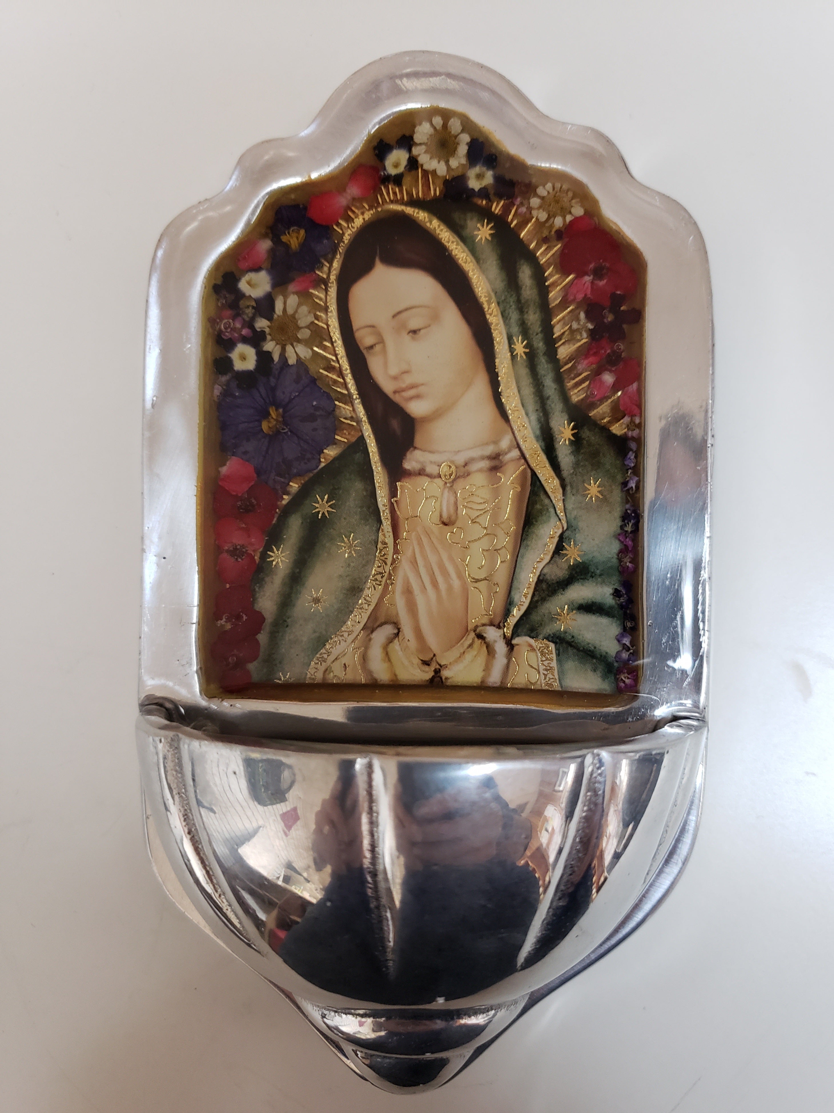 Pressed Flowers Niche - Holy Water