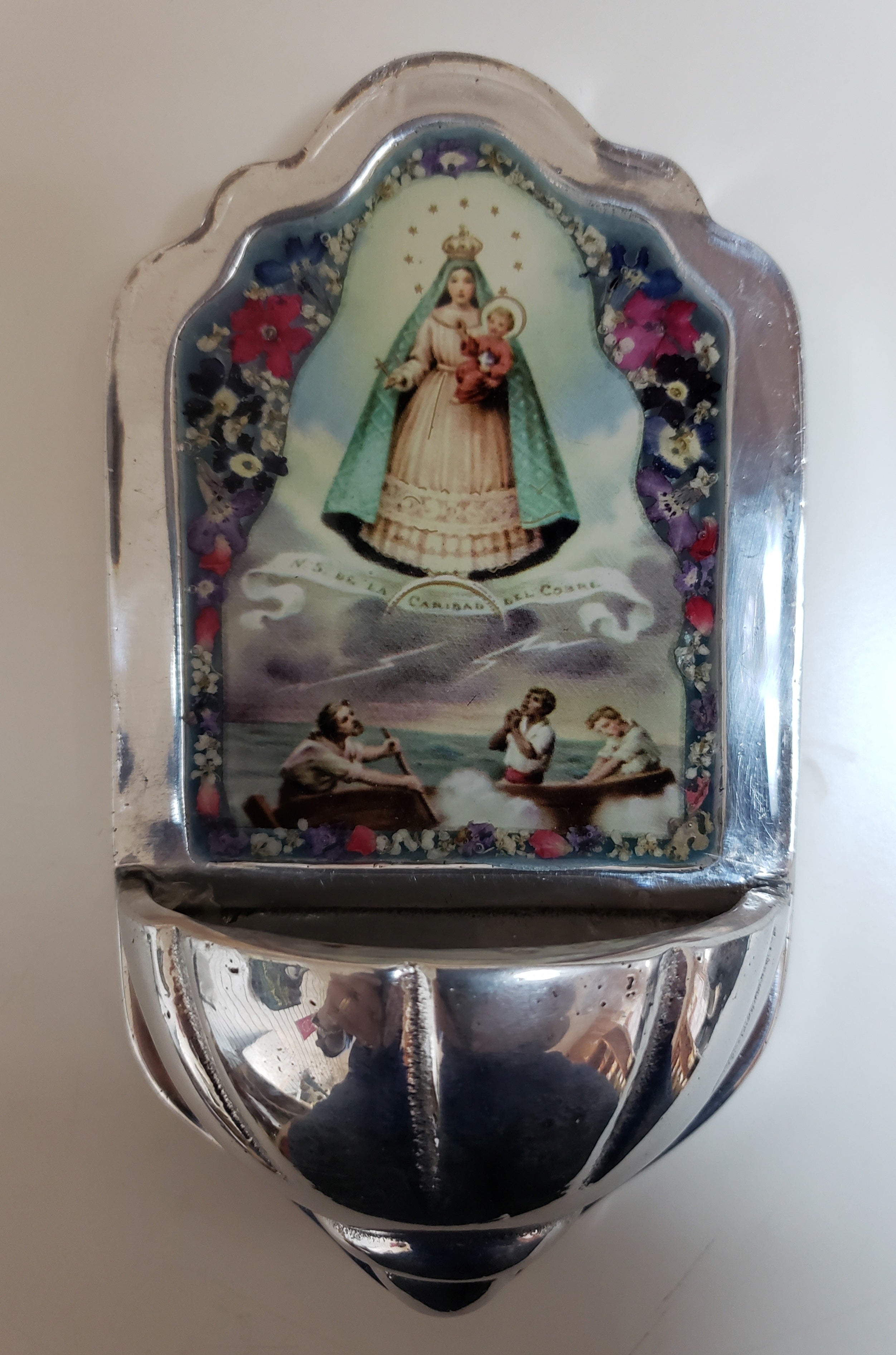 Pressed Flowers Niche - Holy Water