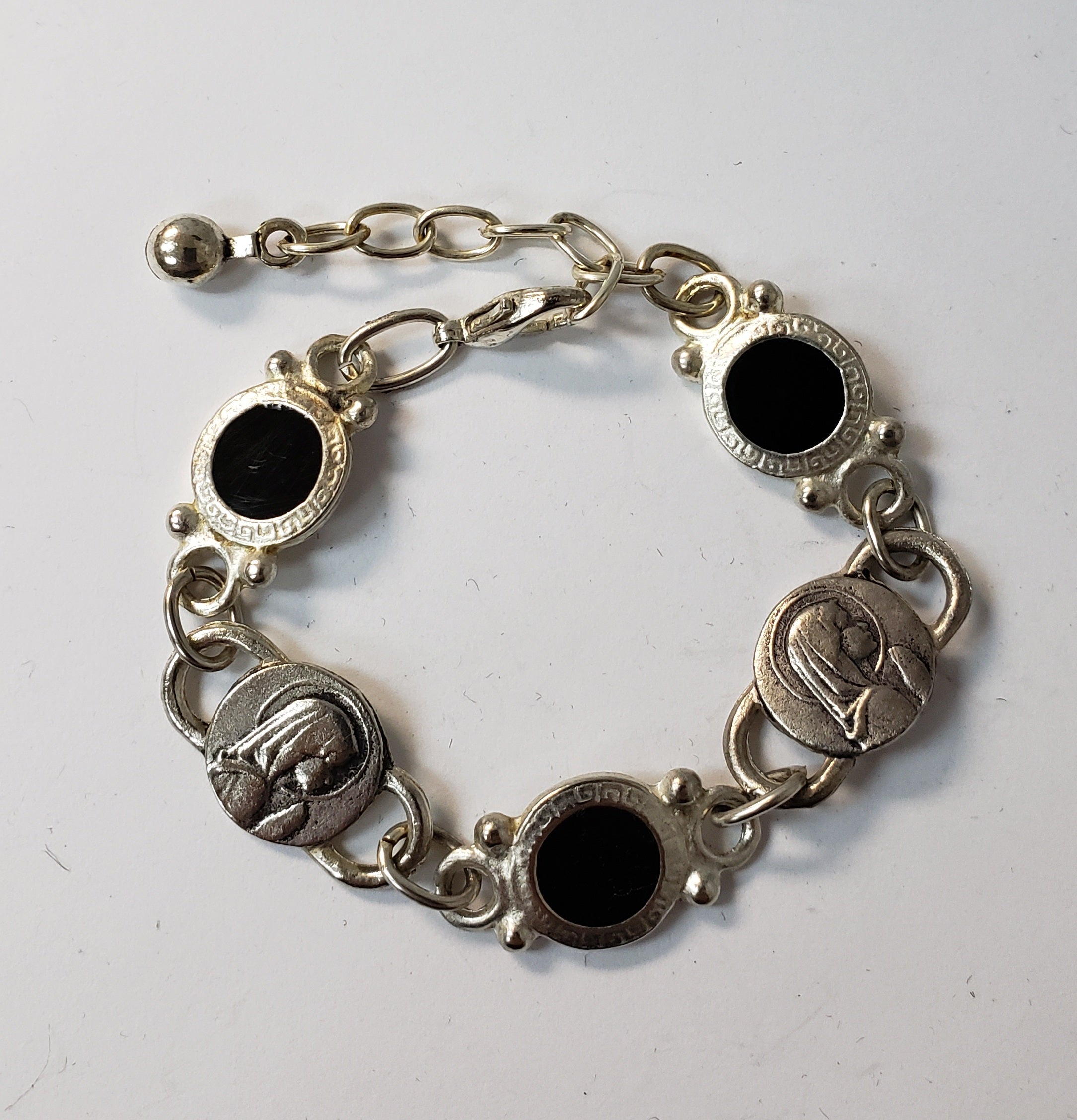 Vintage Bracelet Alpaca Silver handmade jewelry by Graciela's Collection