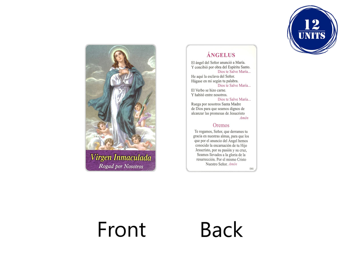 Estampa católica con oración en español, holy card 3.5 x 2 inch – view 23