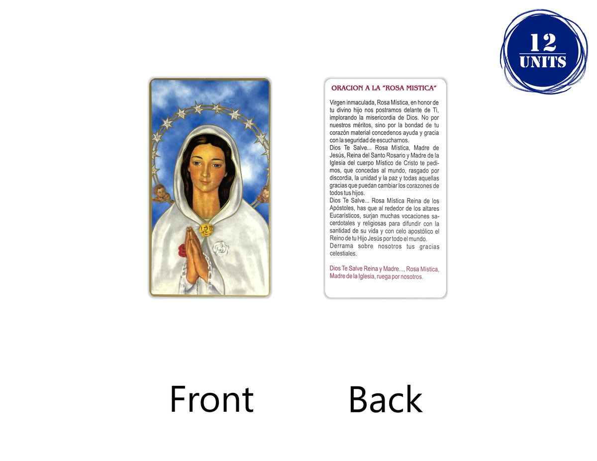 Estampa católica con oración en español, holy card 3.5 x 2 inch – view 26