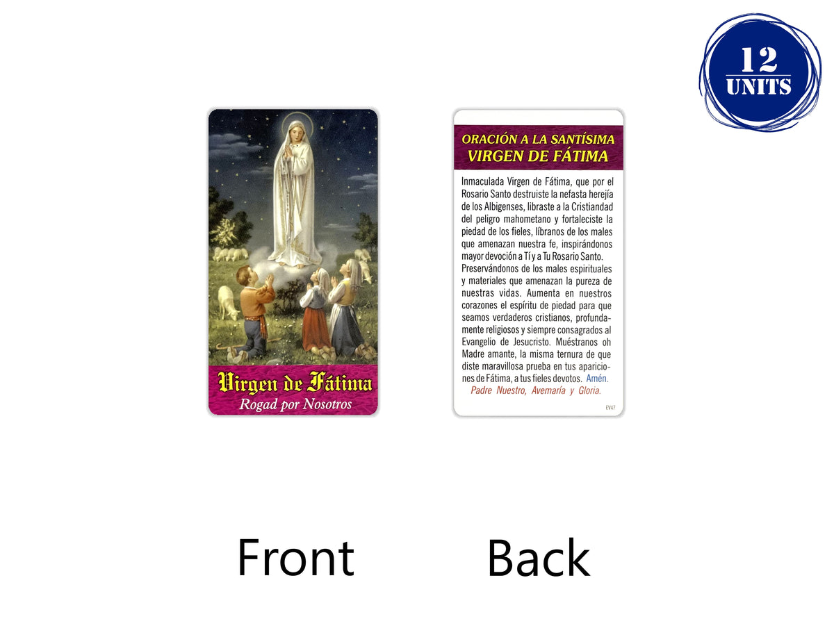Estampa católica con oración en español, holy card 3.5 x 2 inch – view 28