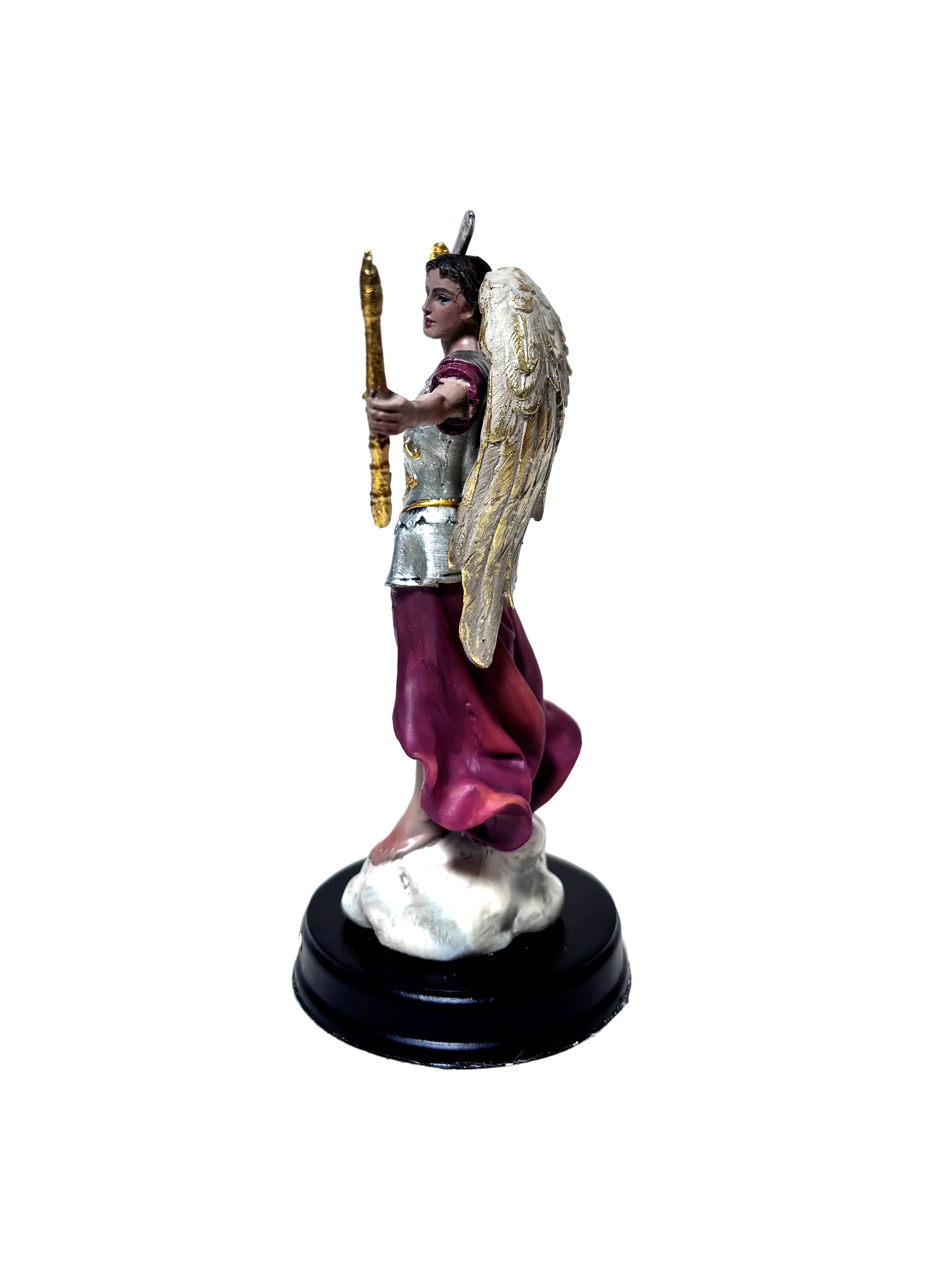 Religious statue of Saint Michael Archangel 5" height