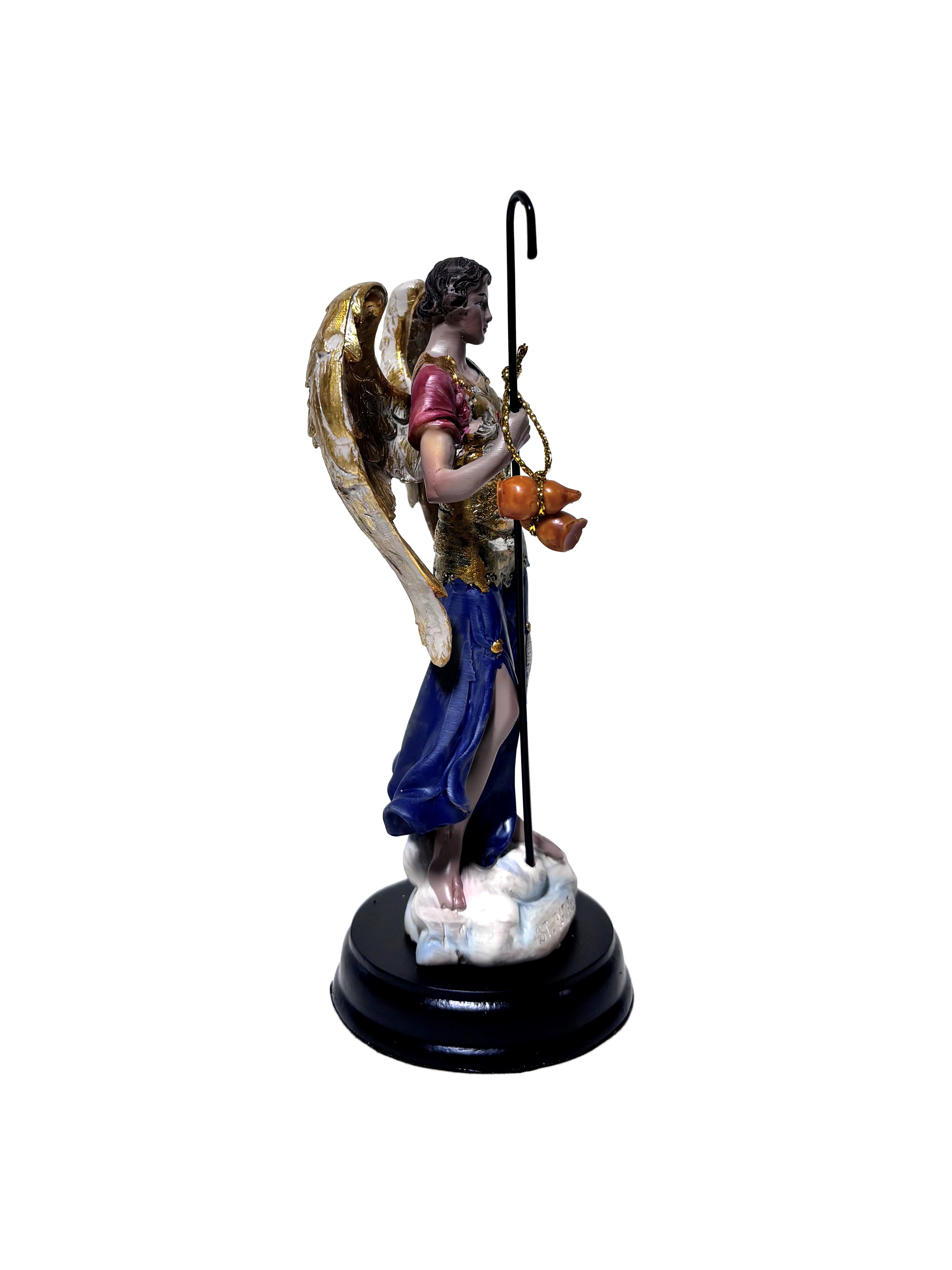 Religious statue of Saint Raphael Archangel 5" height