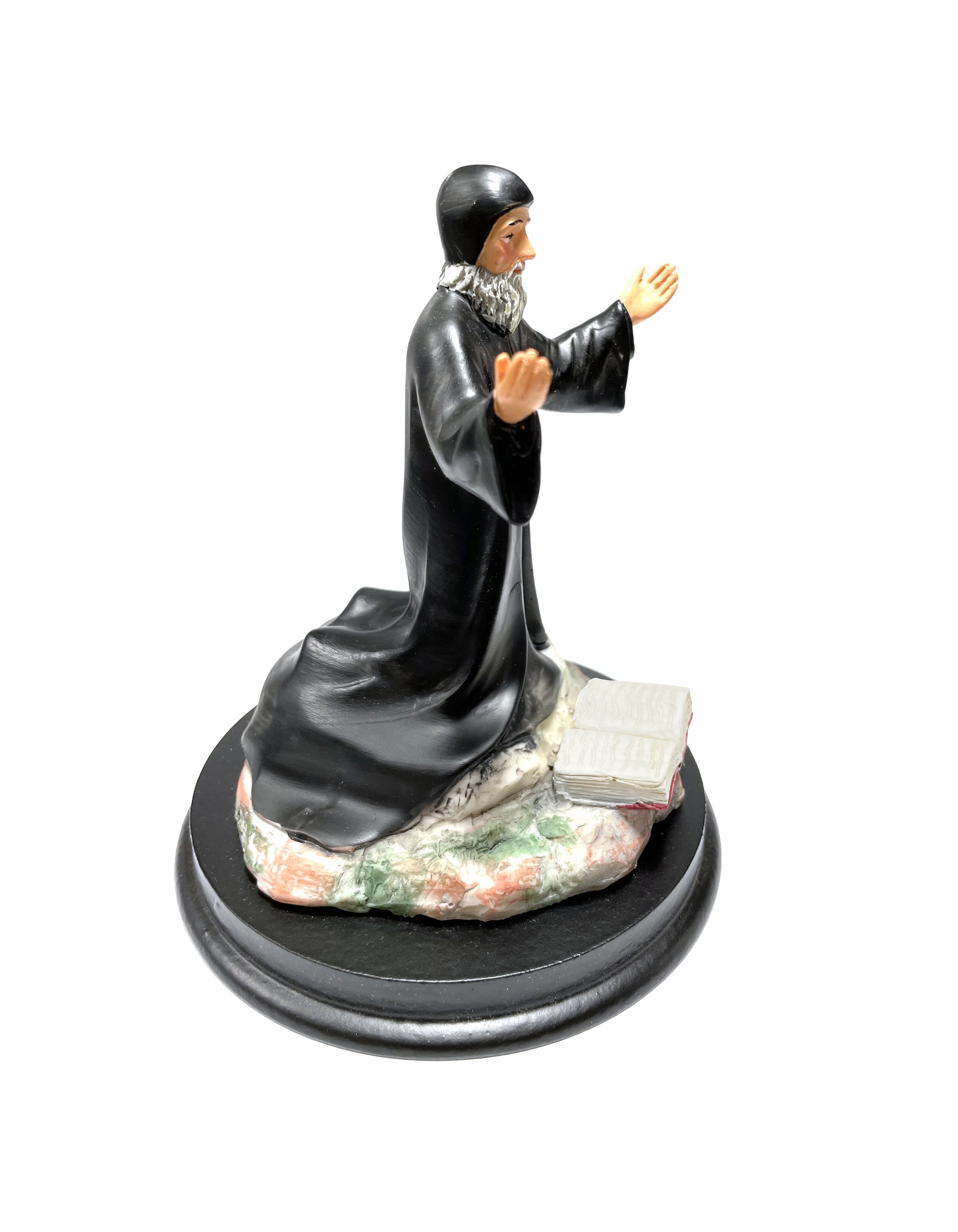 Religious statue of Saint Charbel 5" height