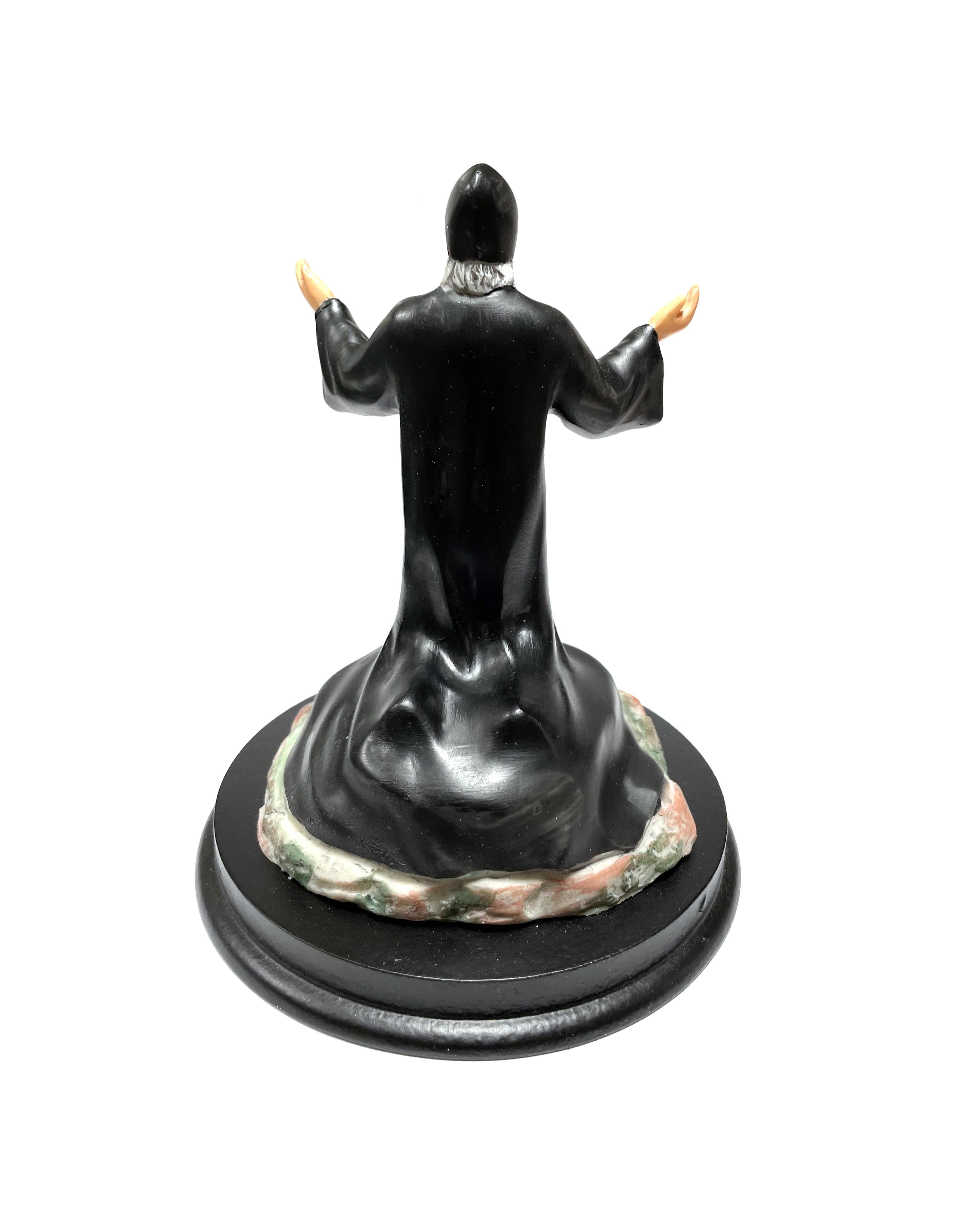 Religious statue of Saint Charbel 5" height