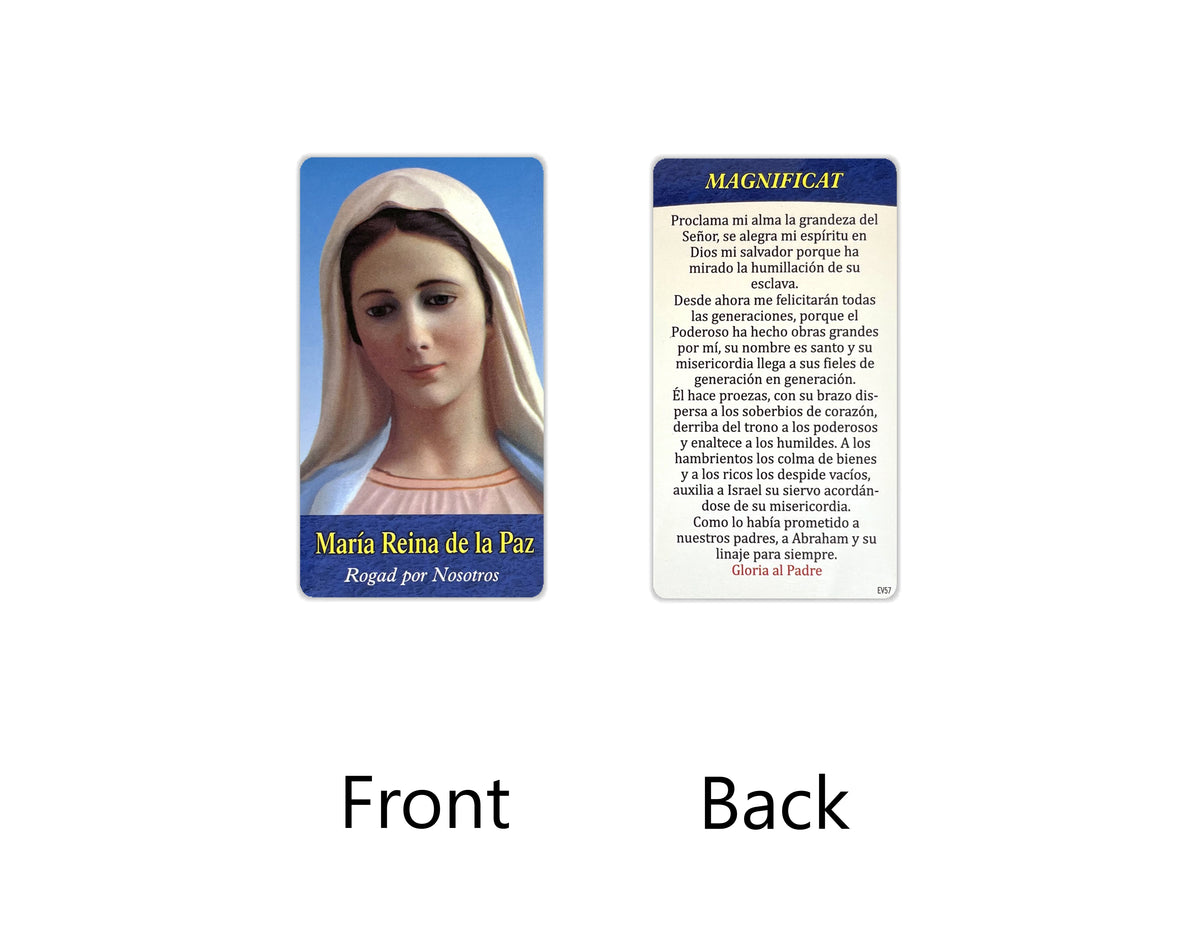 Estampas Católicas en Español – Prayer Holy Cards in Spanish, 3.5" x 2"