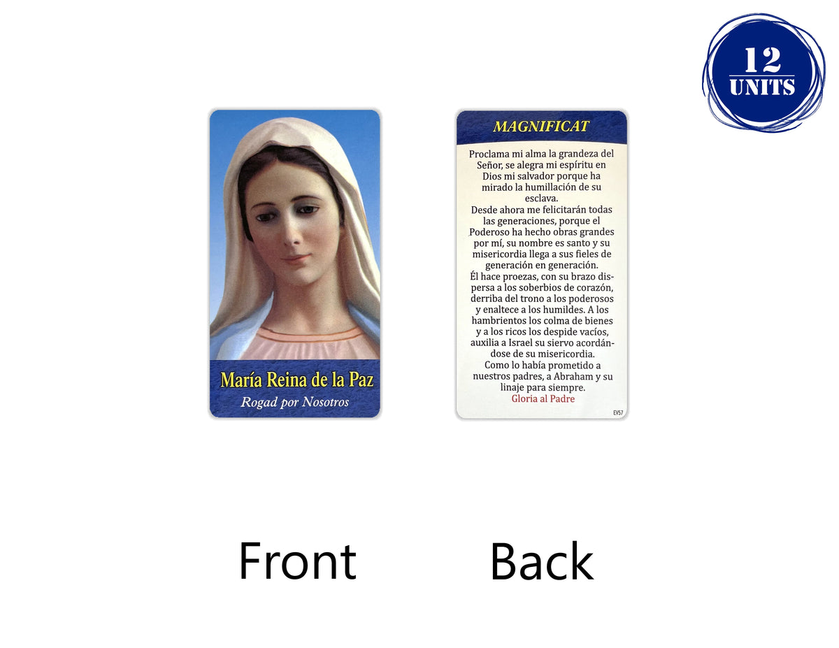 Estampas Católicas en Español – Prayer Holy Cards in Spanish, 3.5" x 2"
