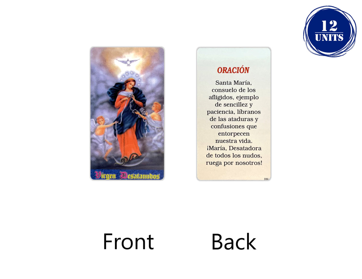 Estampas Católicas en Español – Prayer Holy Cards in Spanish, 3.5" x 2"