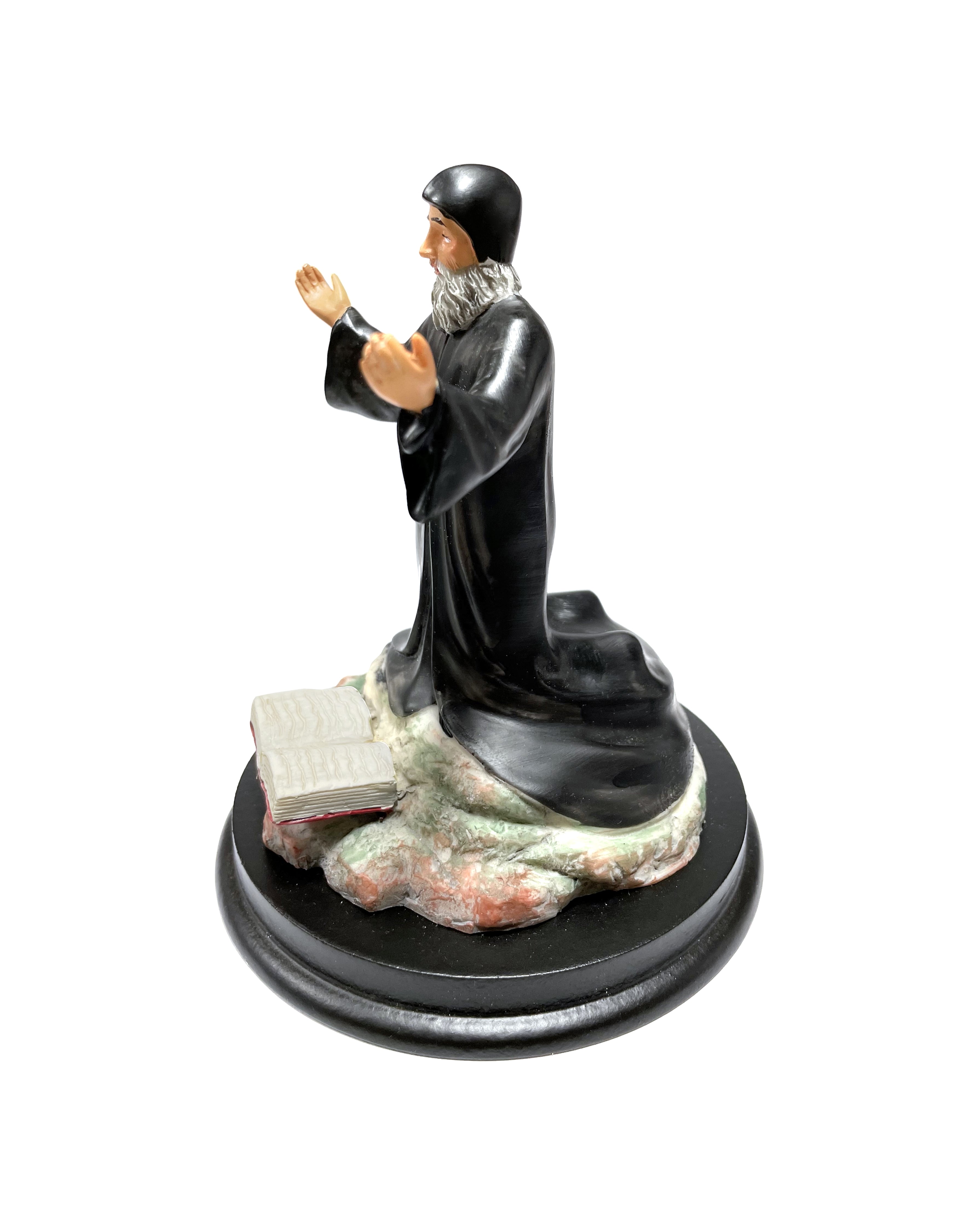 Religious statue of Saint Charbel 5" height