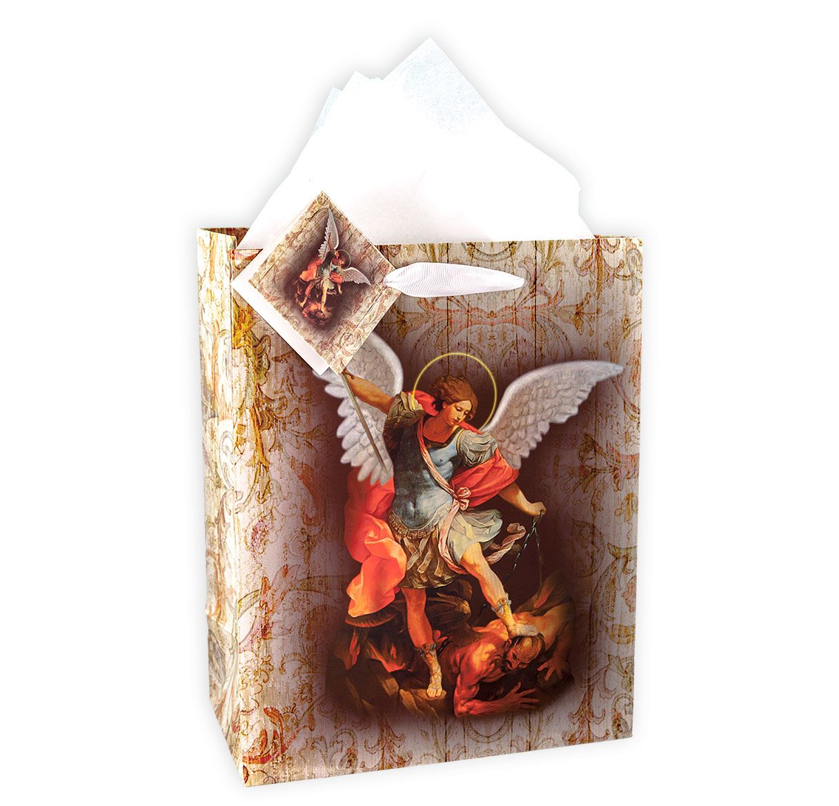 St. Michael Large Gift Bag with Tissue