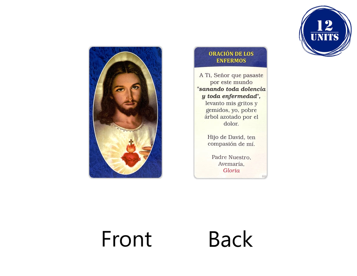 Estampa católica con oración en español, holy card 3.5 x 2 inch – view 37