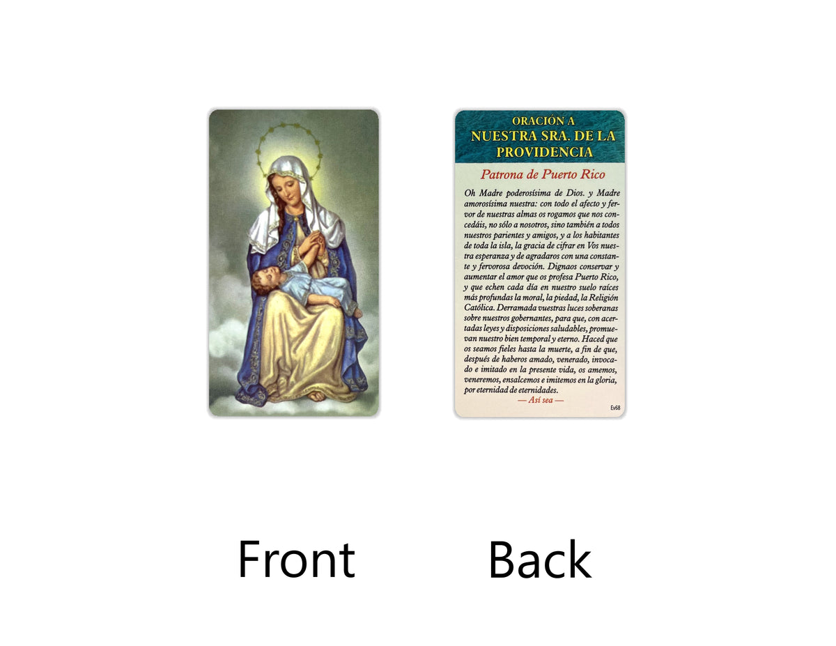 Estampas Católicas en Español – Prayer Holy Cards in Spanish, 3.5" x 2"