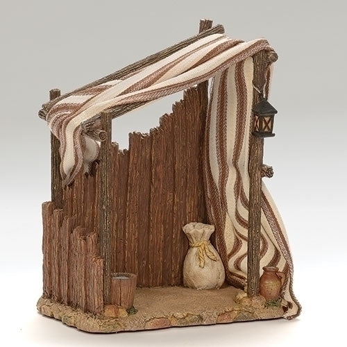 7.5"H SHEPHERD'S TENT FOR 5" SCALE NATIVITY FIGURES