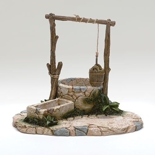 7.25" Town Well with Trough for 5" scale Nativity Figures/Fontanini