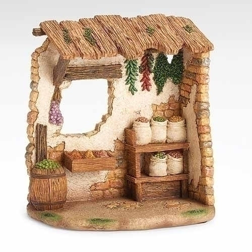 Fontanini 7"H Spice Shop for 5" Scale Nativity Figures