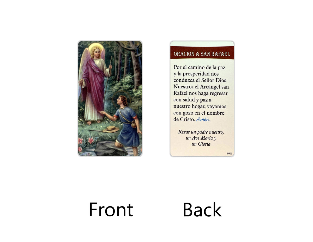 Estampas Católicas en Español – Prayer Holy Cards in Spanish, 3.5" x 2"