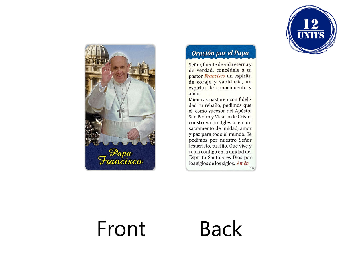 Estampas Católicas en Español – Prayer Holy Cards in Spanish, 3.5" x 2"