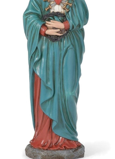 10.25"H Our Lady of Sorrows Renaissance Collection