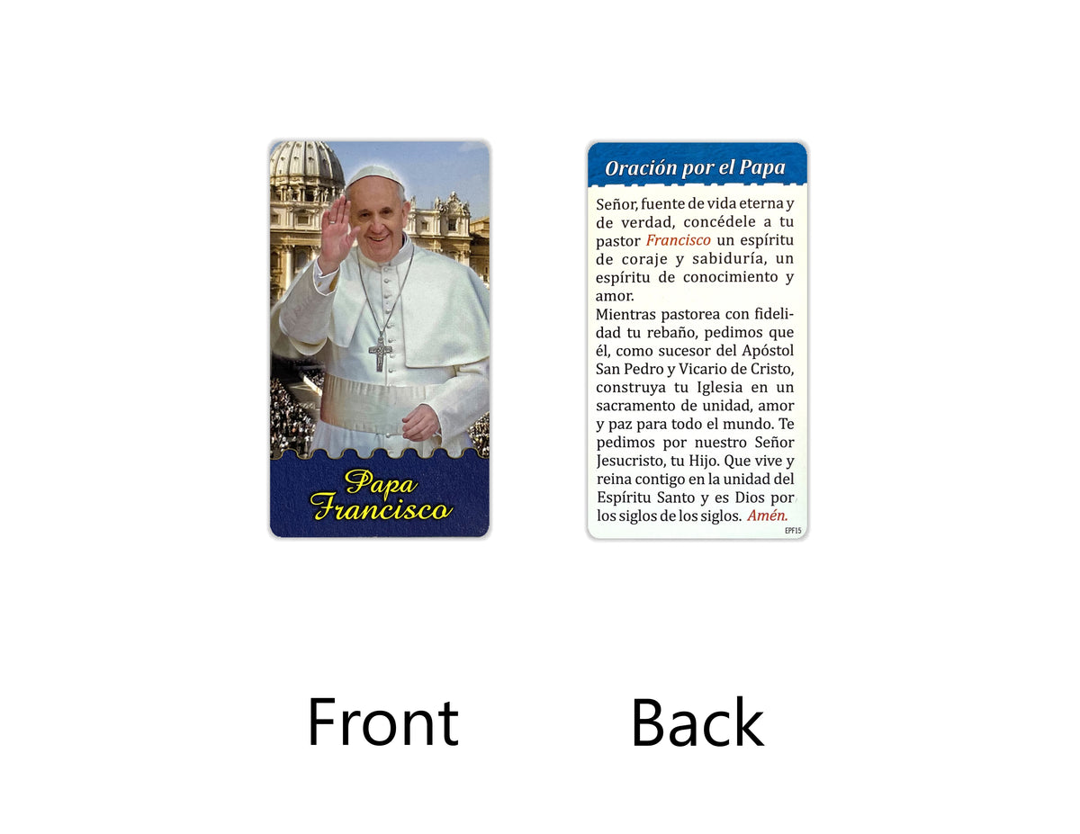 Estampas Católicas en Español – Prayer Holy Cards in Spanish, 3.5" x 2"