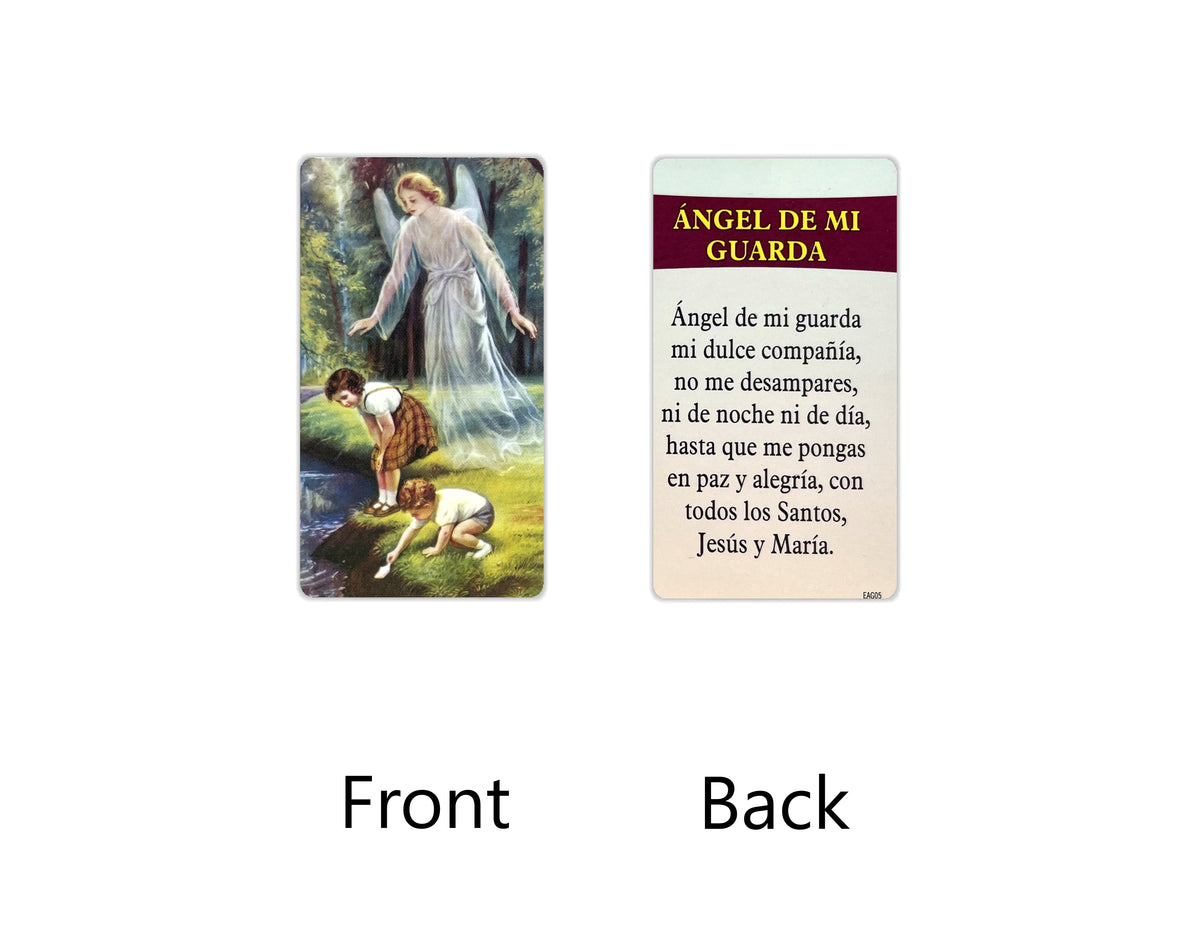 Estampas Católicas en Español – Prayer Holy Cards in Spanish, 3.5" x 2"