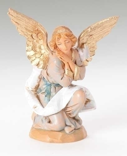 5"  Kneeling Angel Nativity Set Figure