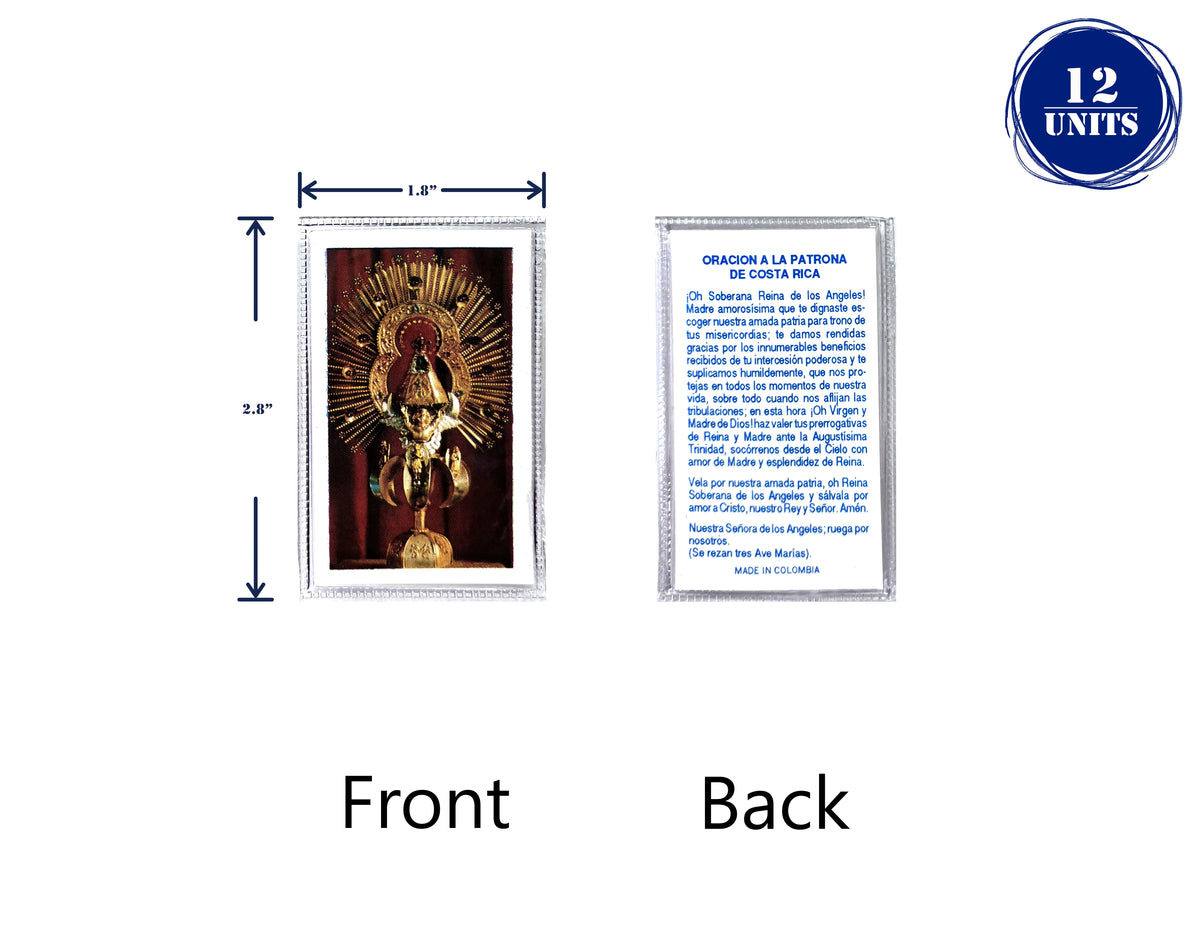 Estampas Católicas Plastificadas en Español – Laminated Prayer Holy Cards, 3.5" x 2"