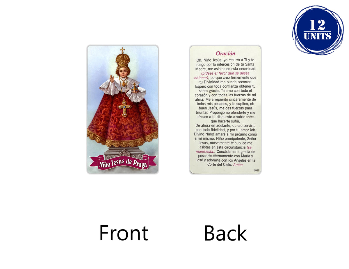Estampas Católicas en Español – Prayer Holy Cards in Spanish, 3.5" x 2"