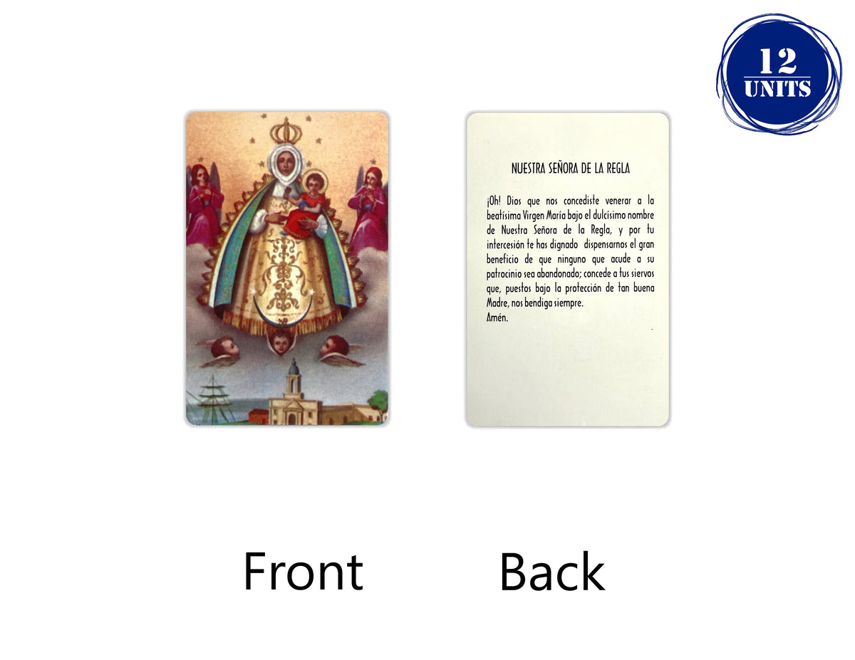 Estampas Católicas en Español – Prayer Holy Cards in Spanish, 3.5" x 2"