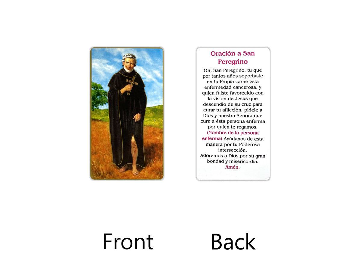 Estampas Católicas en Español – Prayer Holy Cards in Spanish, 3.5" x 2"