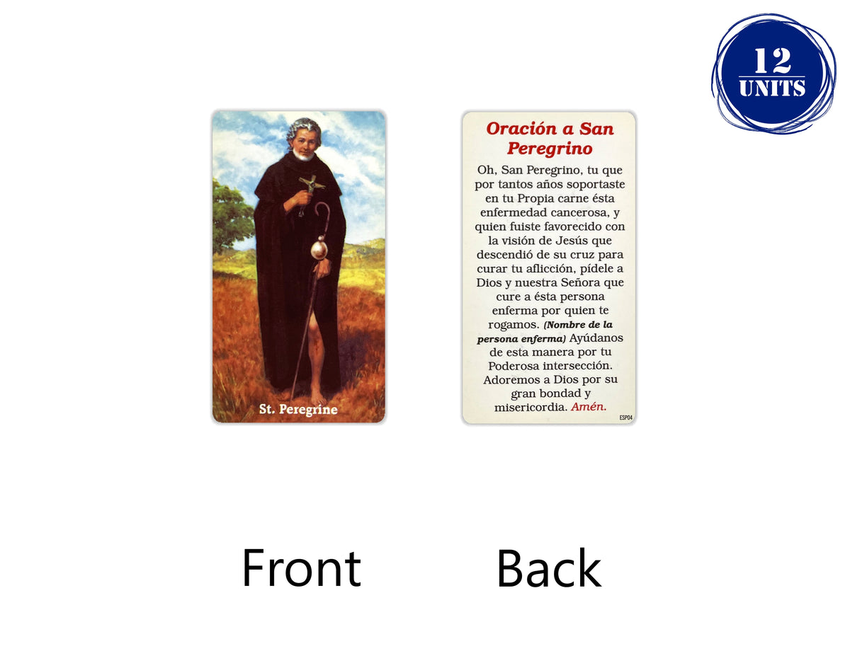 Estampas Católicas en Español – Prayer Holy Cards in Spanish, 3.5" x 2"