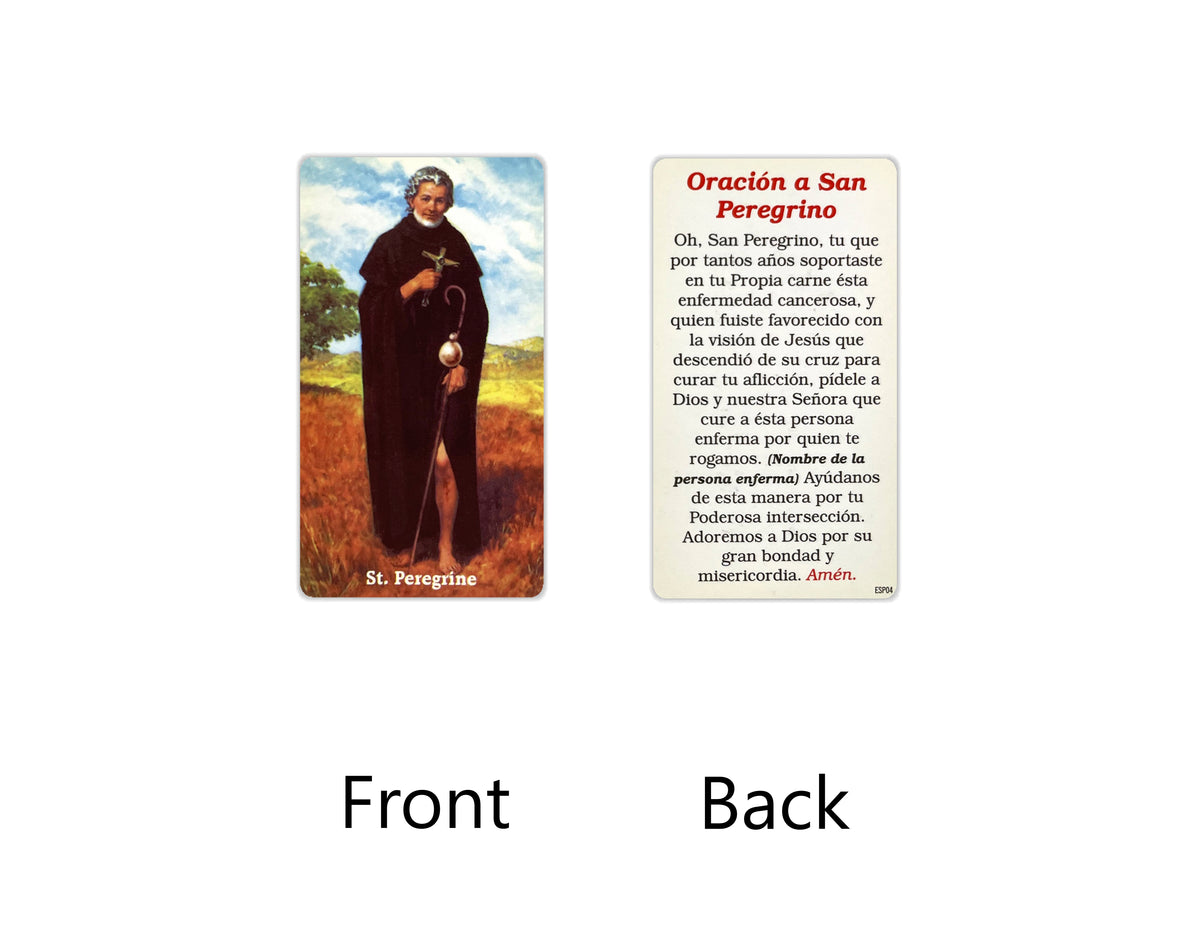 Estampas Católicas en Español – Prayer Holy Cards in Spanish, 3.5" x 2"