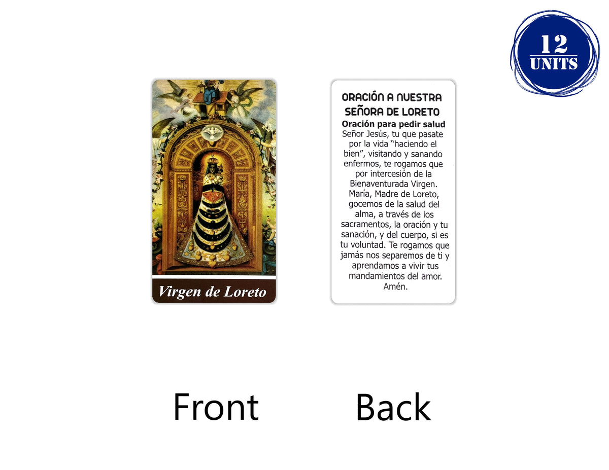 Estampa católica con oración en español, holy card 3.5 x 2 inch – view 30
