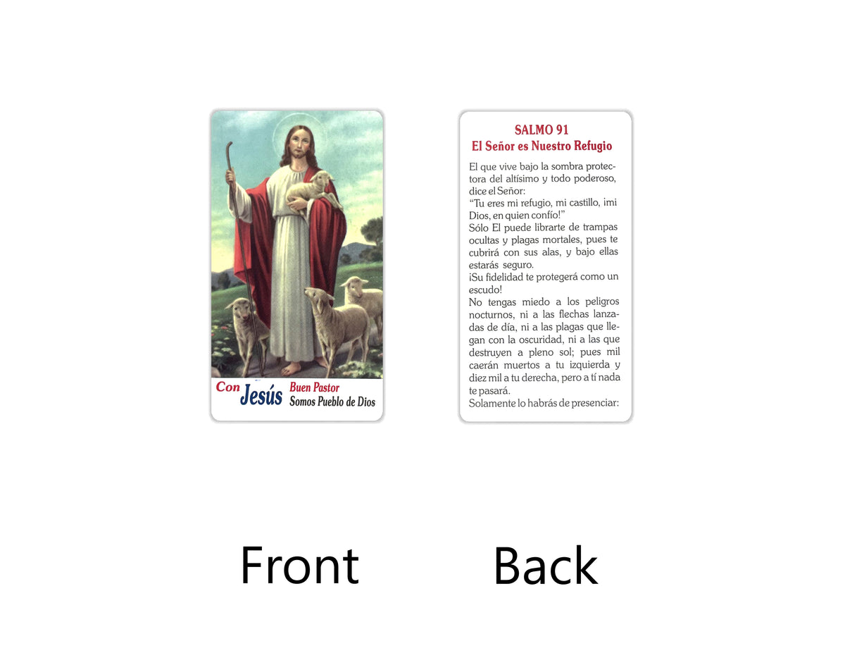 Estampas Católicas en Español – Prayer Holy Cards in Spanish, 3.5" x 2"