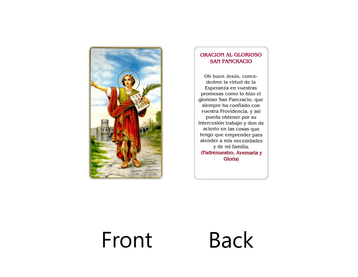 Estampas Católicas en Español – Prayer Holy Cards in Spanish, 3.5" x 2"