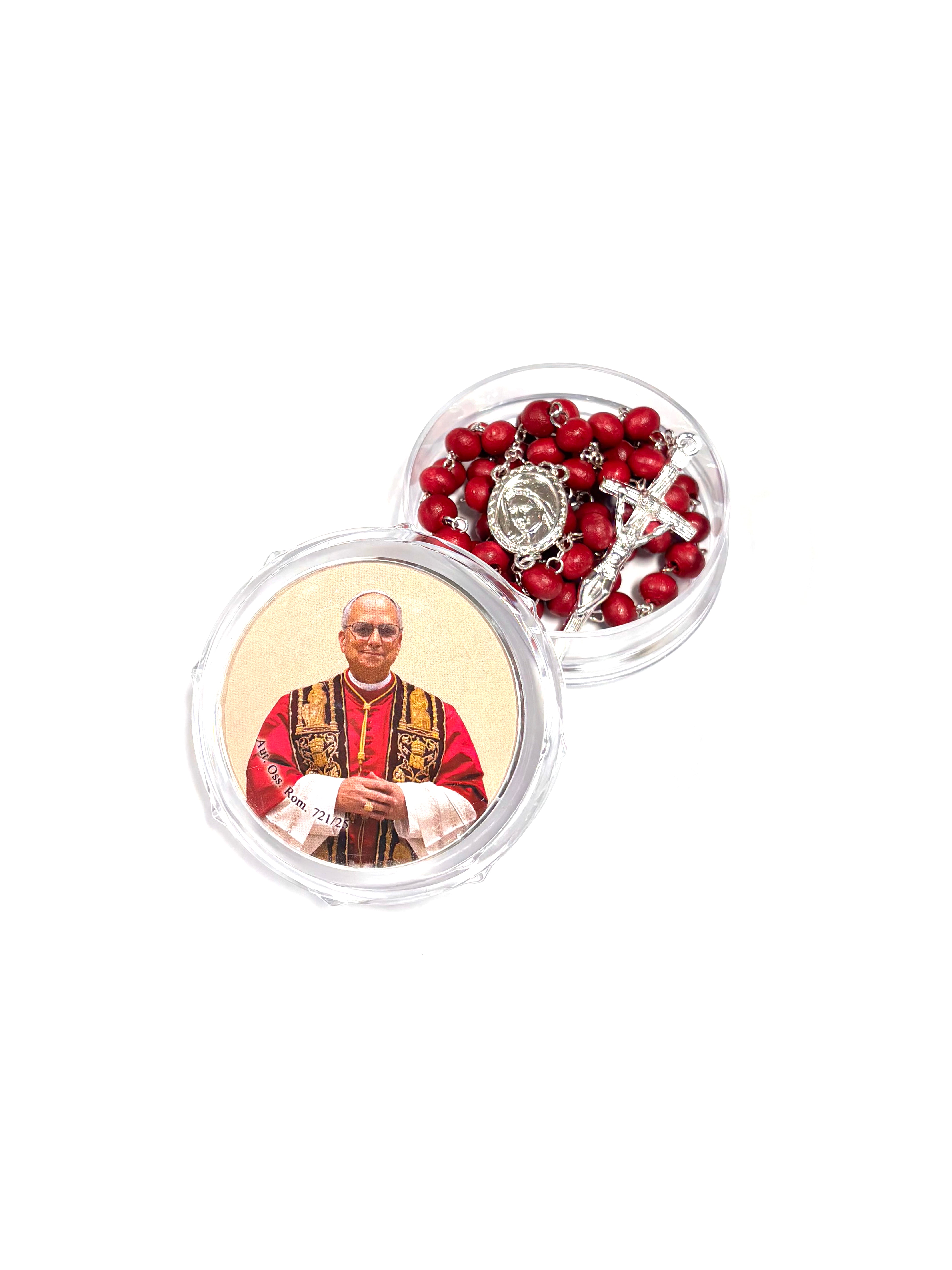 Rose Petal Rosary - Pope Leo XIV from Rome