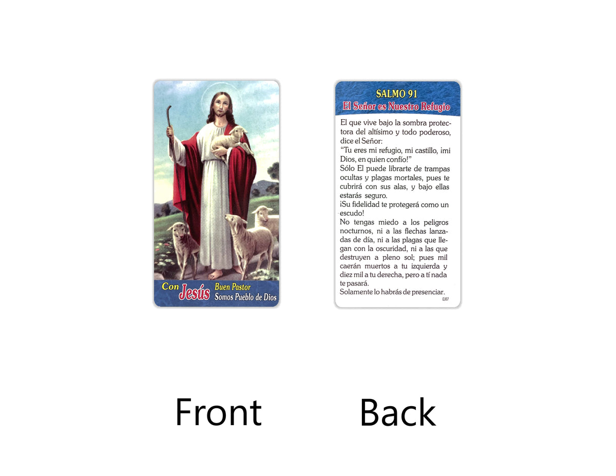 Estampas Católicas en Español – Prayer Holy Cards in Spanish, 3.5" x 2"