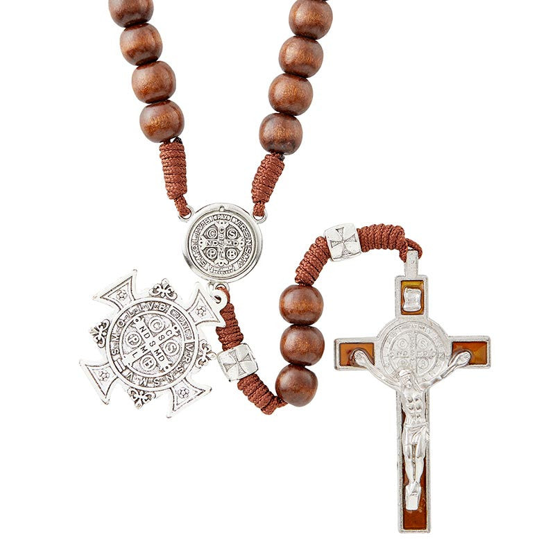 Saint Benedict Paracord Rosary