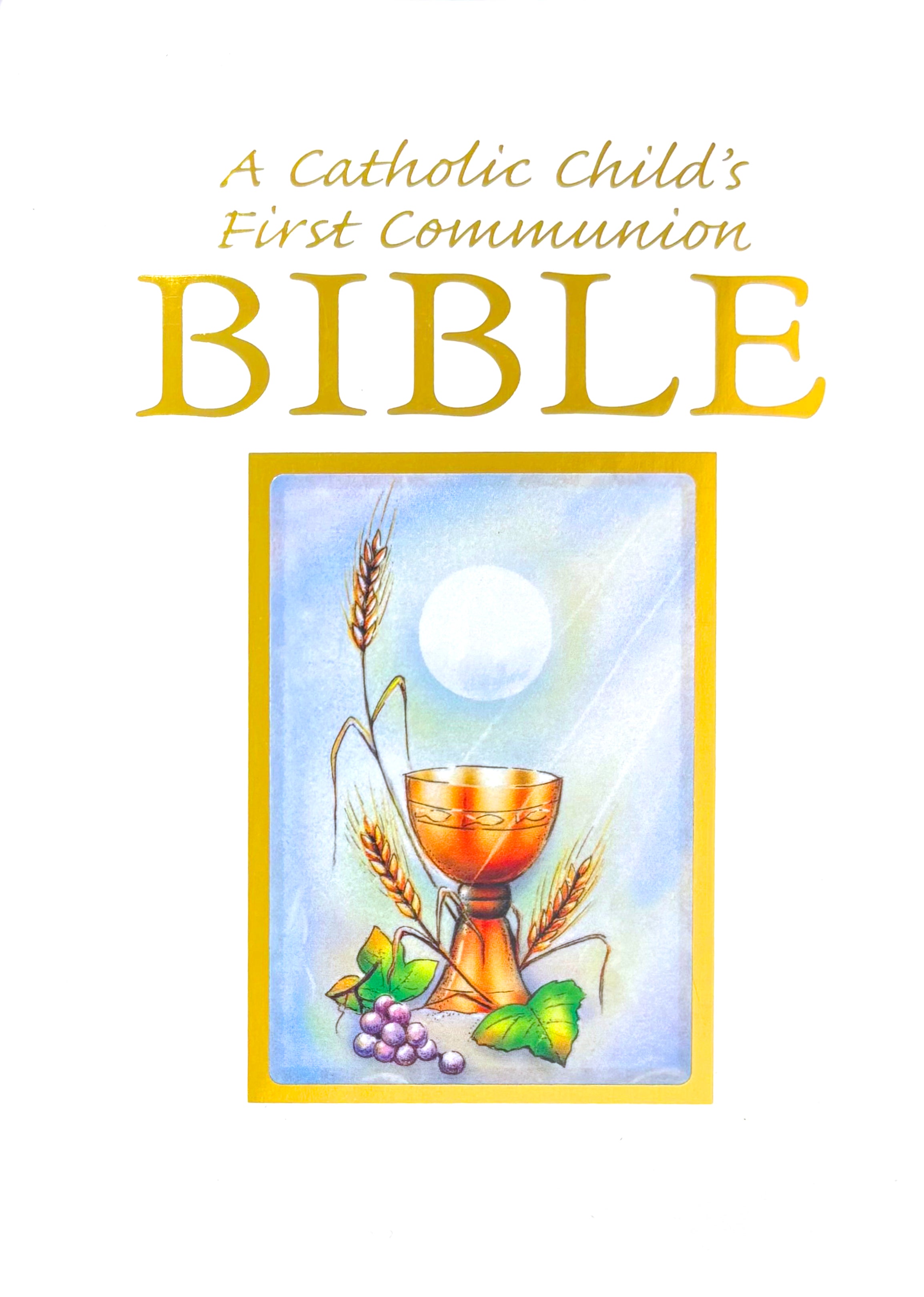 A Catholic Child's First Communion Bible