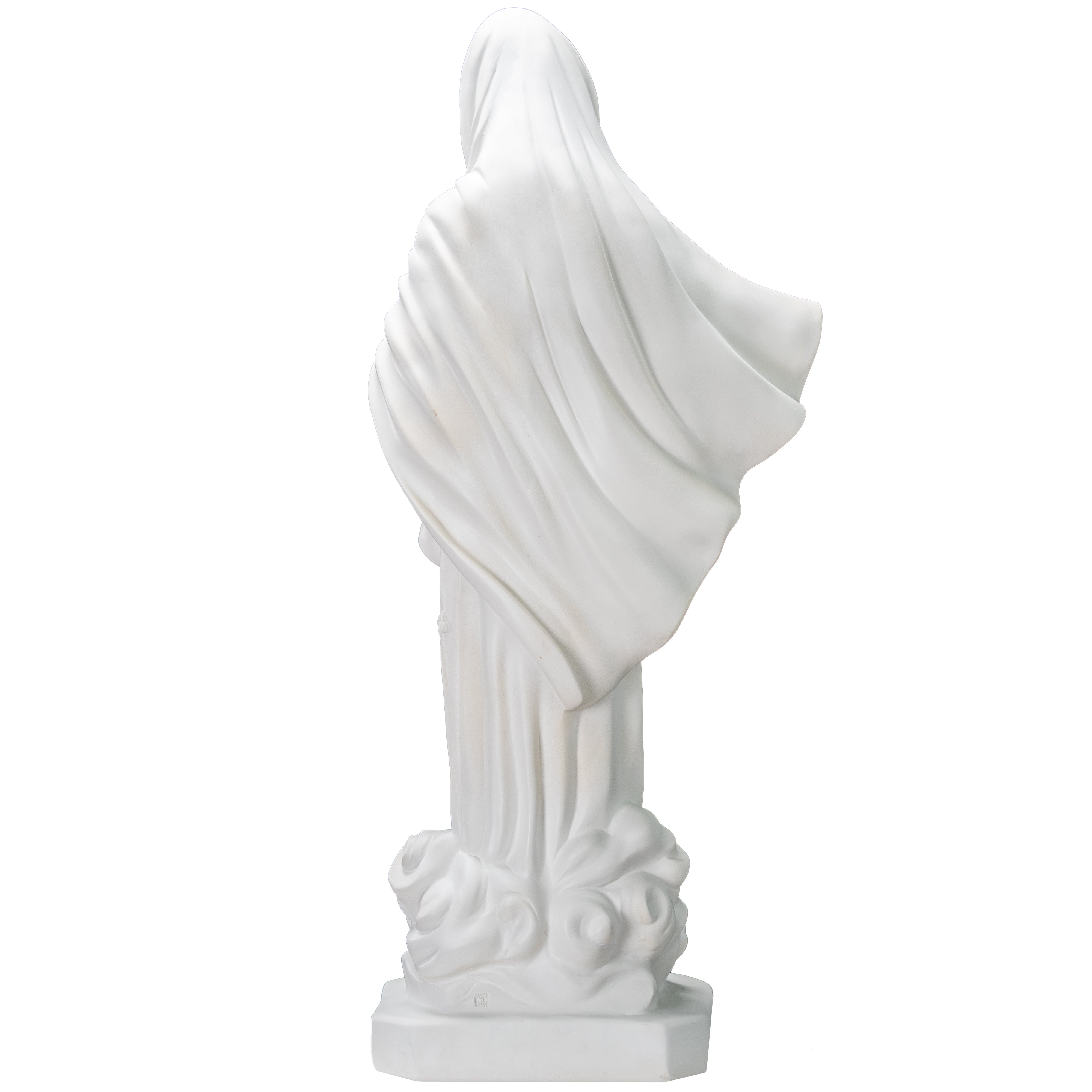 Our Lady of Medjugorje All White 31" - Made in Italy - Our Tuscany Collection - Virgen de Medjugorje Blanca