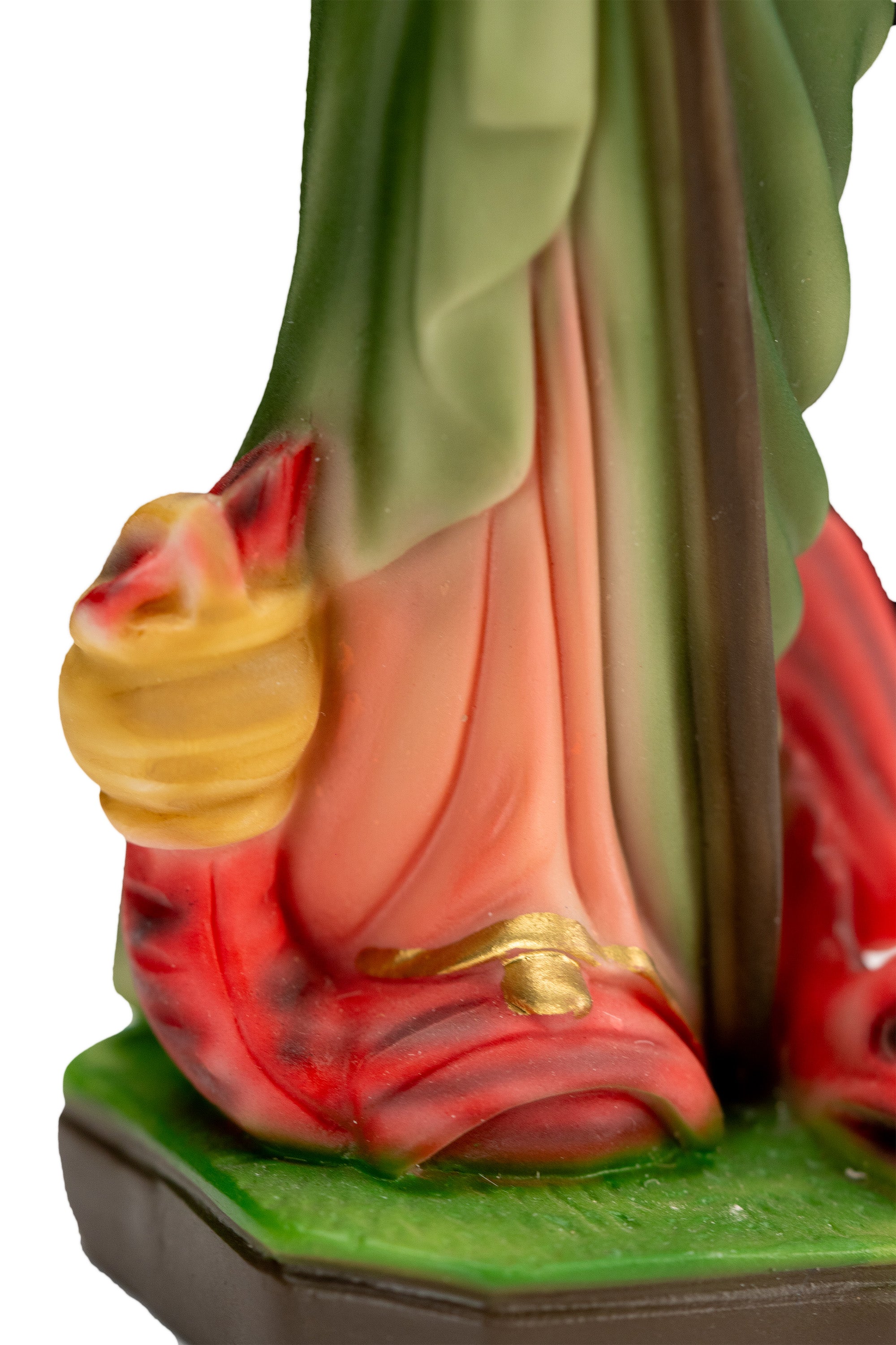 The Faith Gift Shop Saint Martha statue - Hand Painted in Italy - Our Tuscany Collection - Estatua de Santa Marta