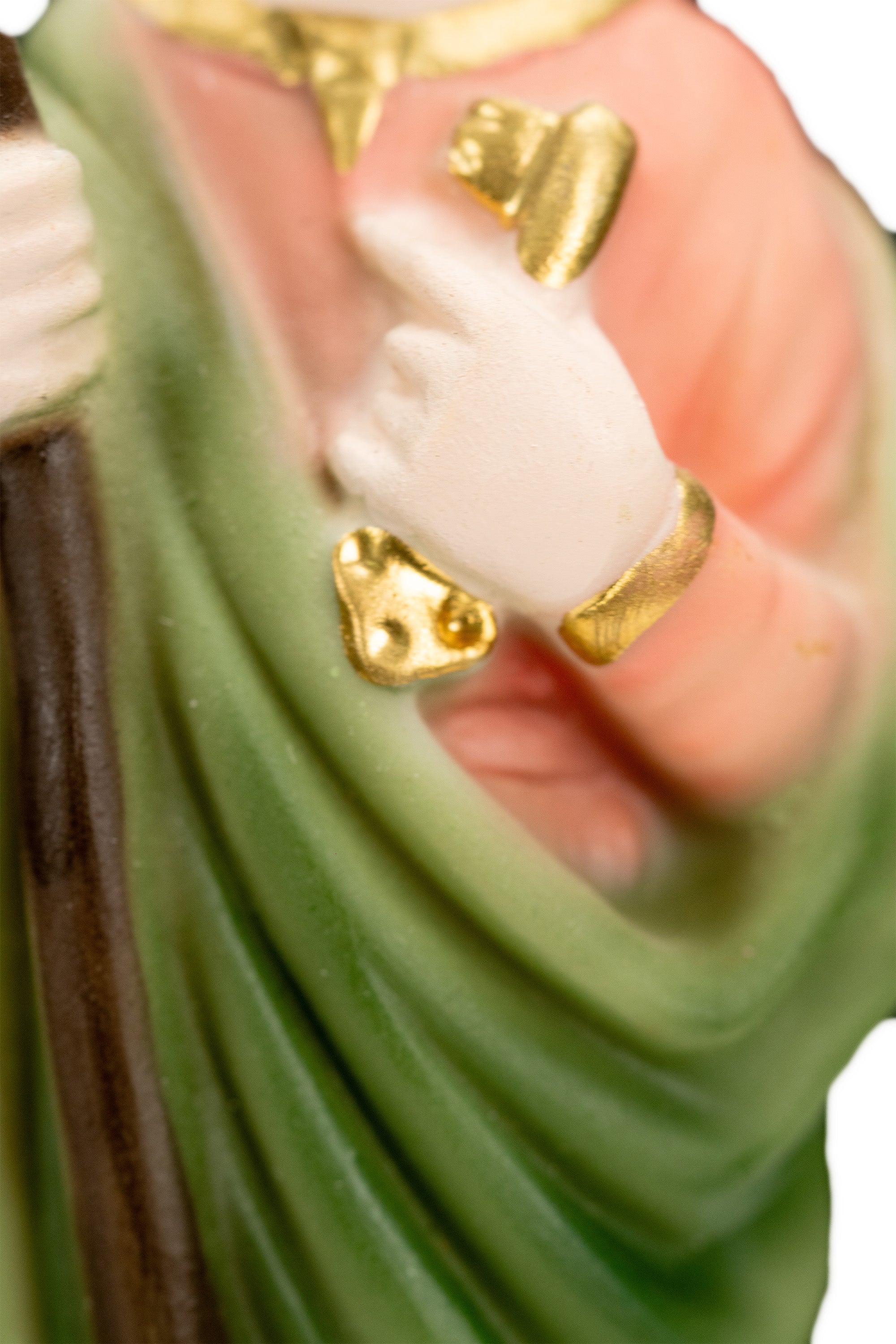 The Faith Gift Shop Saint Martha statue - Hand Painted in Italy - Our Tuscany Collection - Estatua de Santa Marta