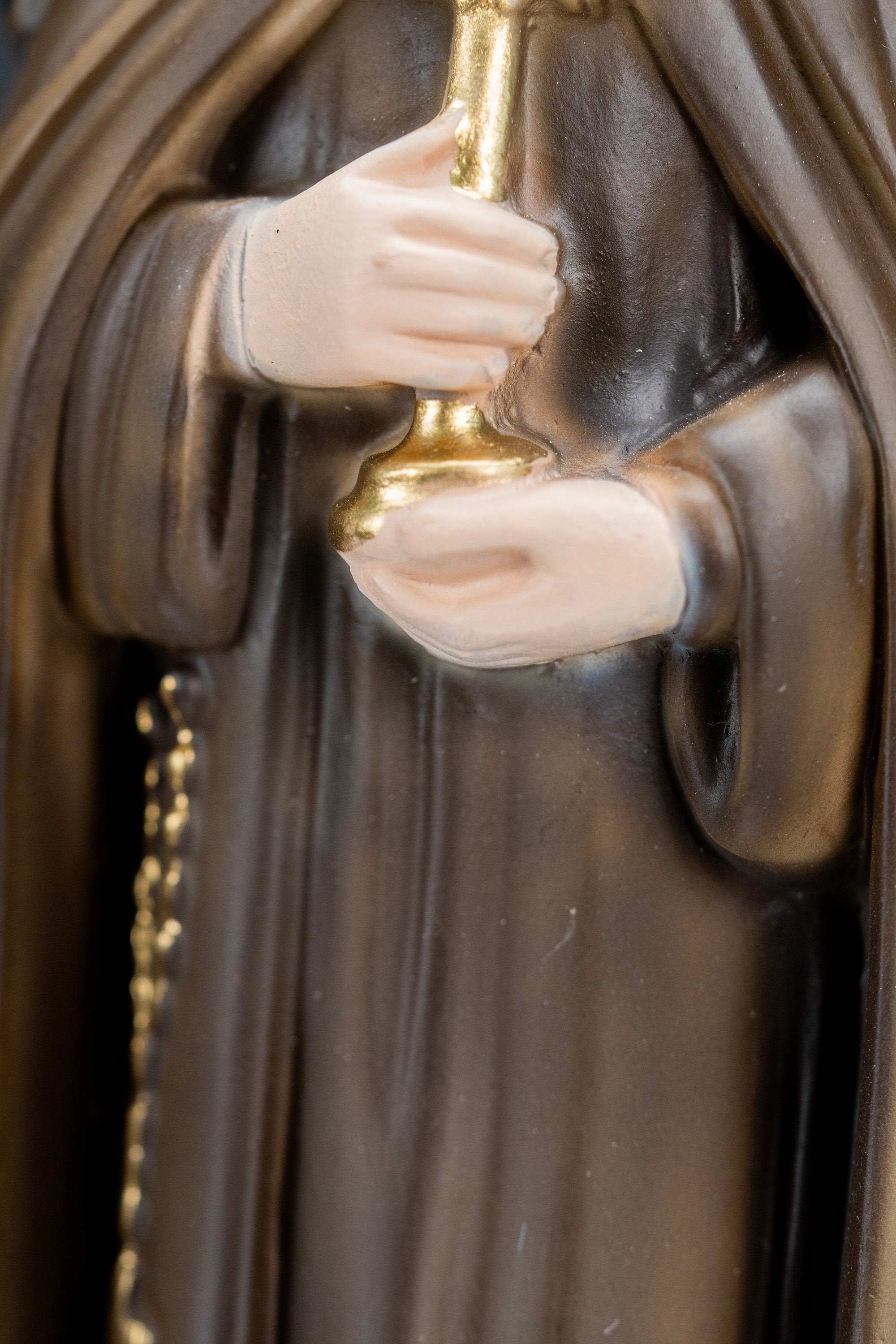 The Faith Gift Shop Saint Clare statue - Hand Painted in Italy - Our Tuscany Collection -Estatua de Santa Clara