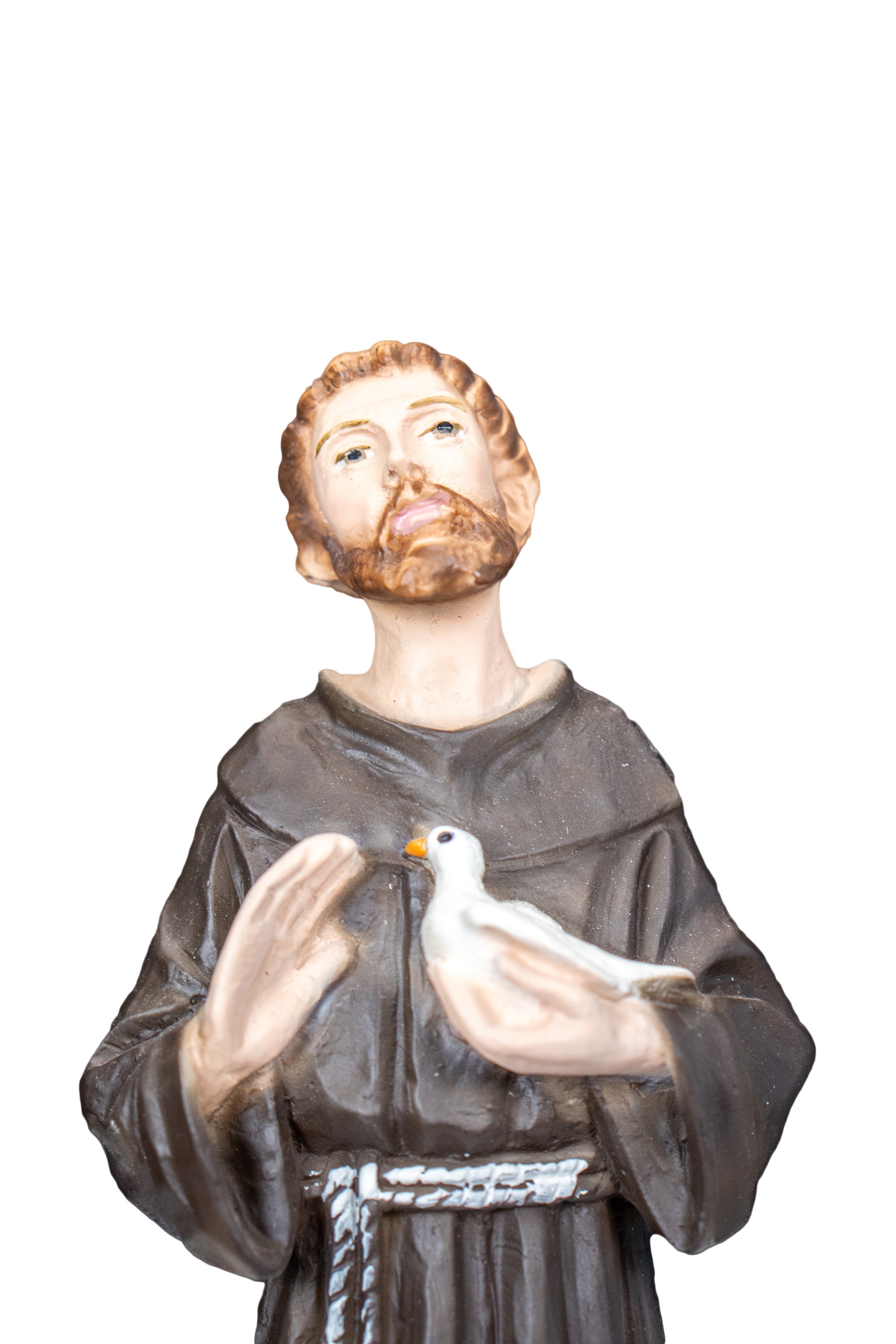 The Faith Gift Shop Saint Francis of Assisi statue - Hand Painted in Italy - Our Tuscany Collection - Estatua de San Francisco de Asis