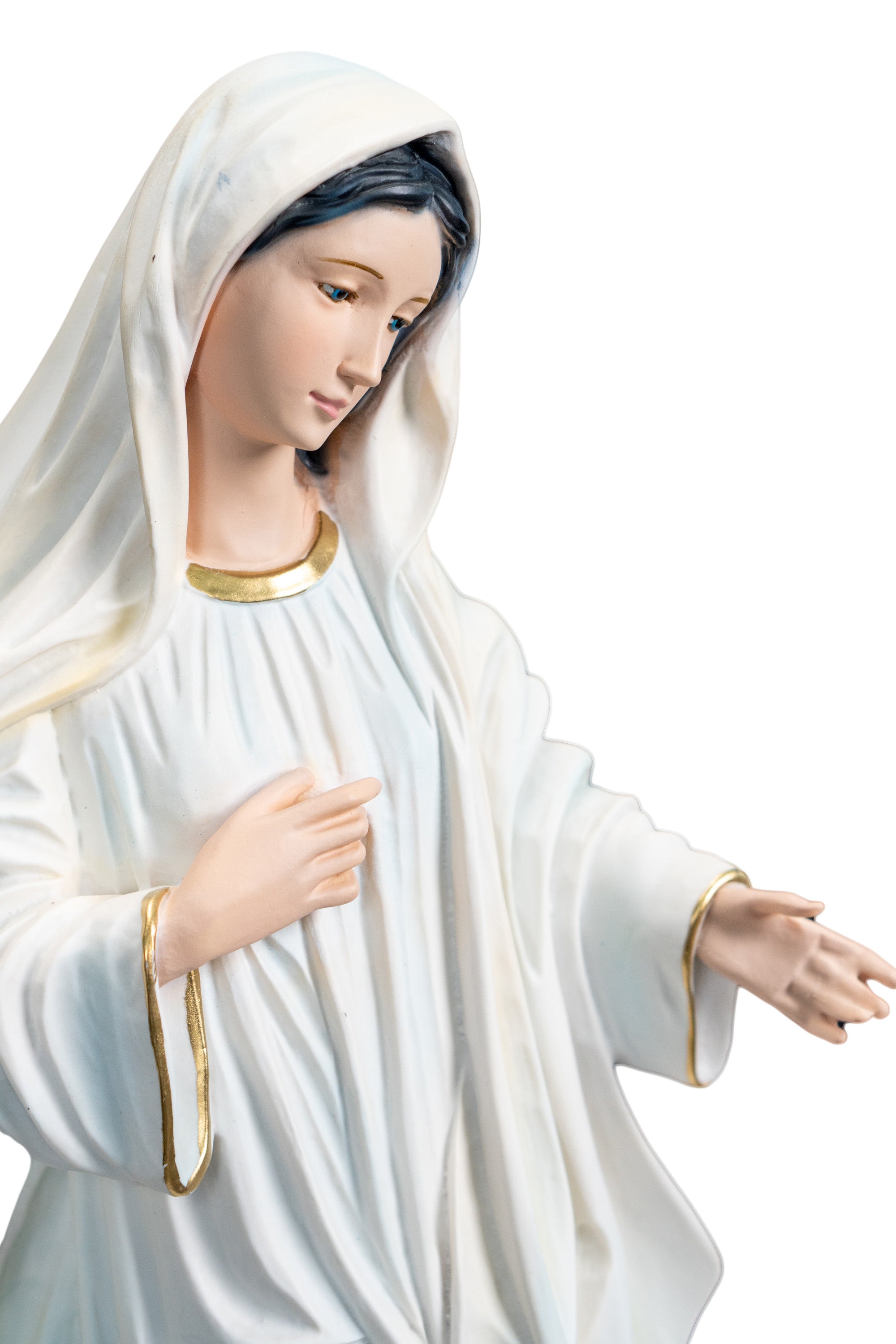 The Faith Gift Shop Our Lady of Medjugorje Queen of Peace- Hand Painted in Italy - Our Tuscany Collection -