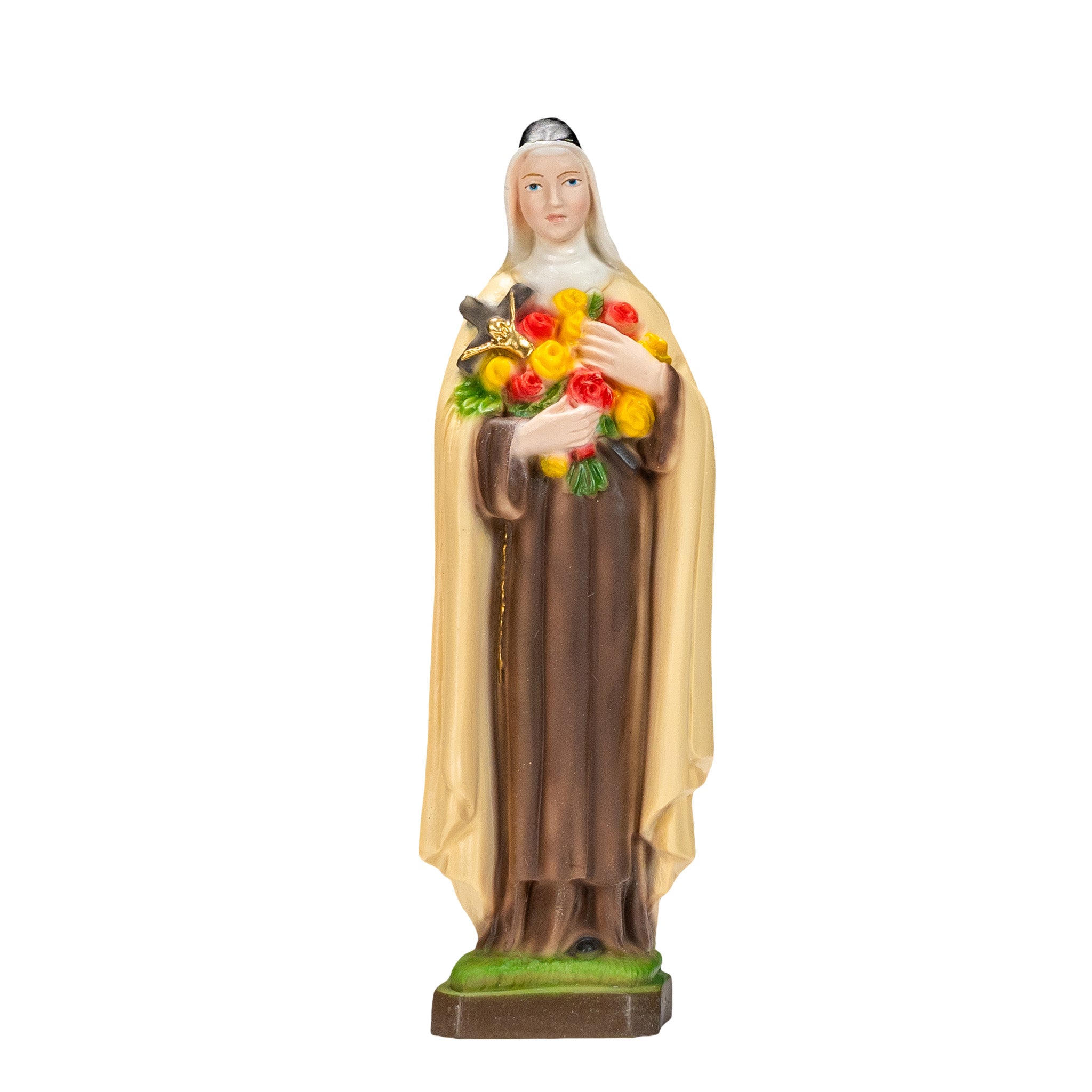 The Faith Gift Shop Saint Theresa of the Little Flowerstatue - Hand Painted in Italy - Our Tuscany Collection -Estatua de Santa Teresita