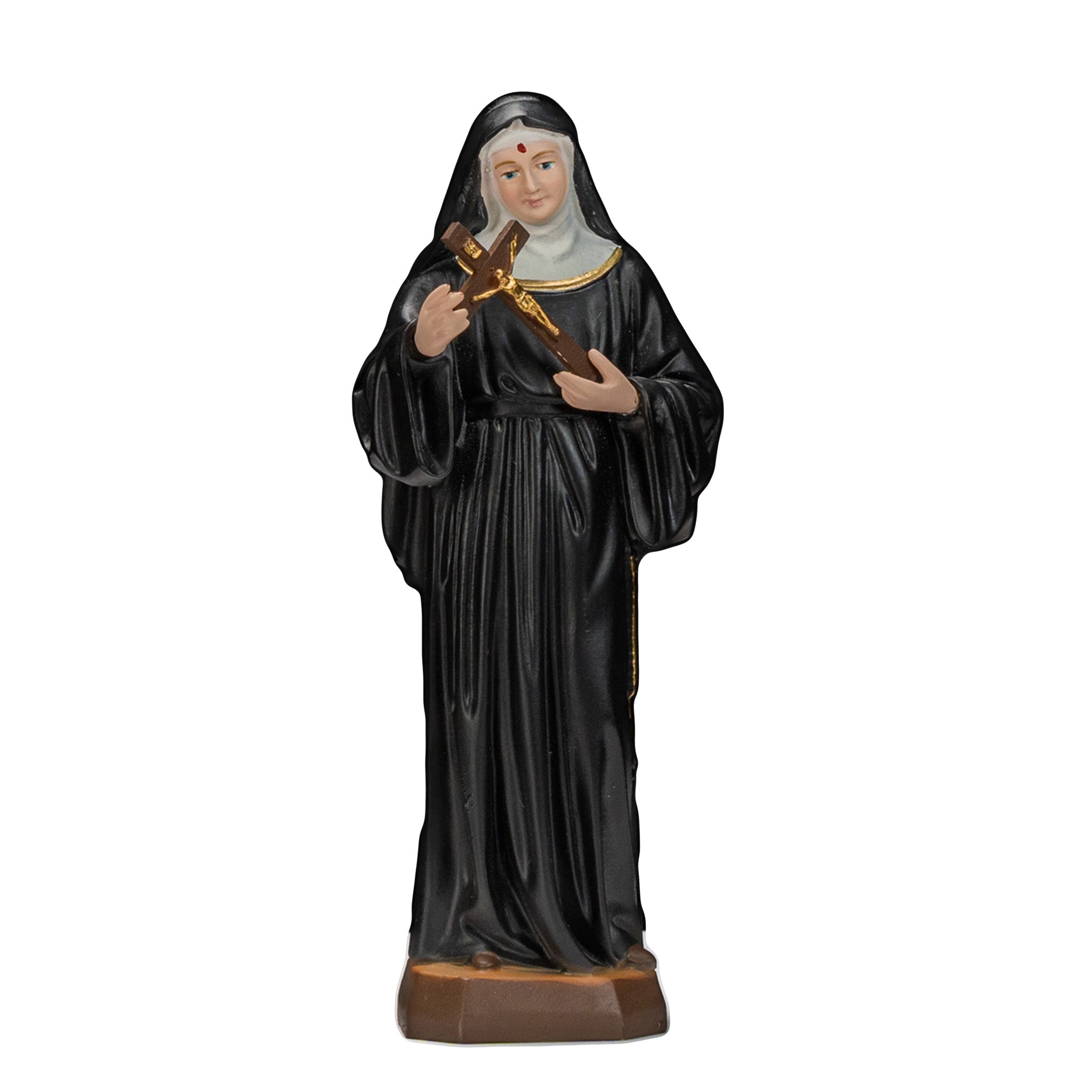 The Faith Gift Shop Saint Rita of Cascia statue - Hand Painted in Italy - Our Tuscany Collection -Estatua de Santa Rita